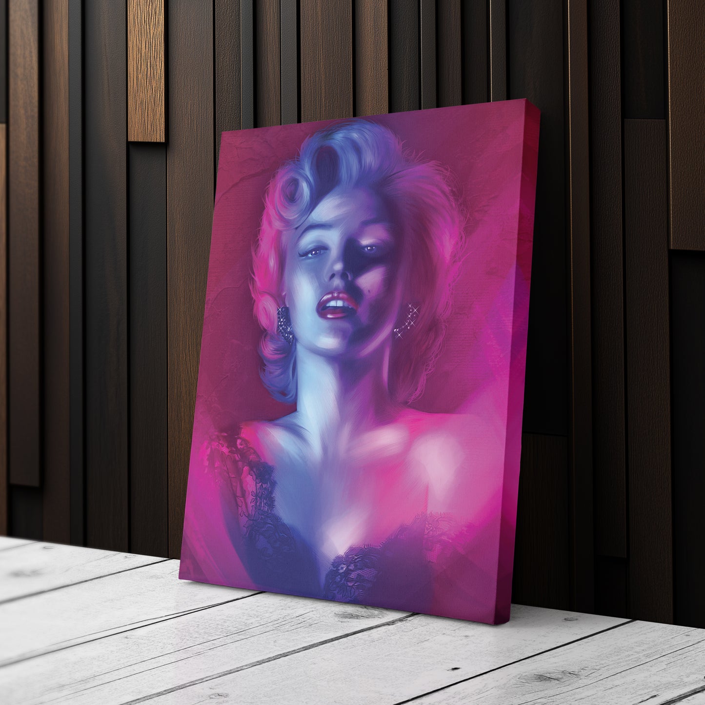 Marilyn Monroe Canvas Print | Timeless Hollywood Glamour Wall Art