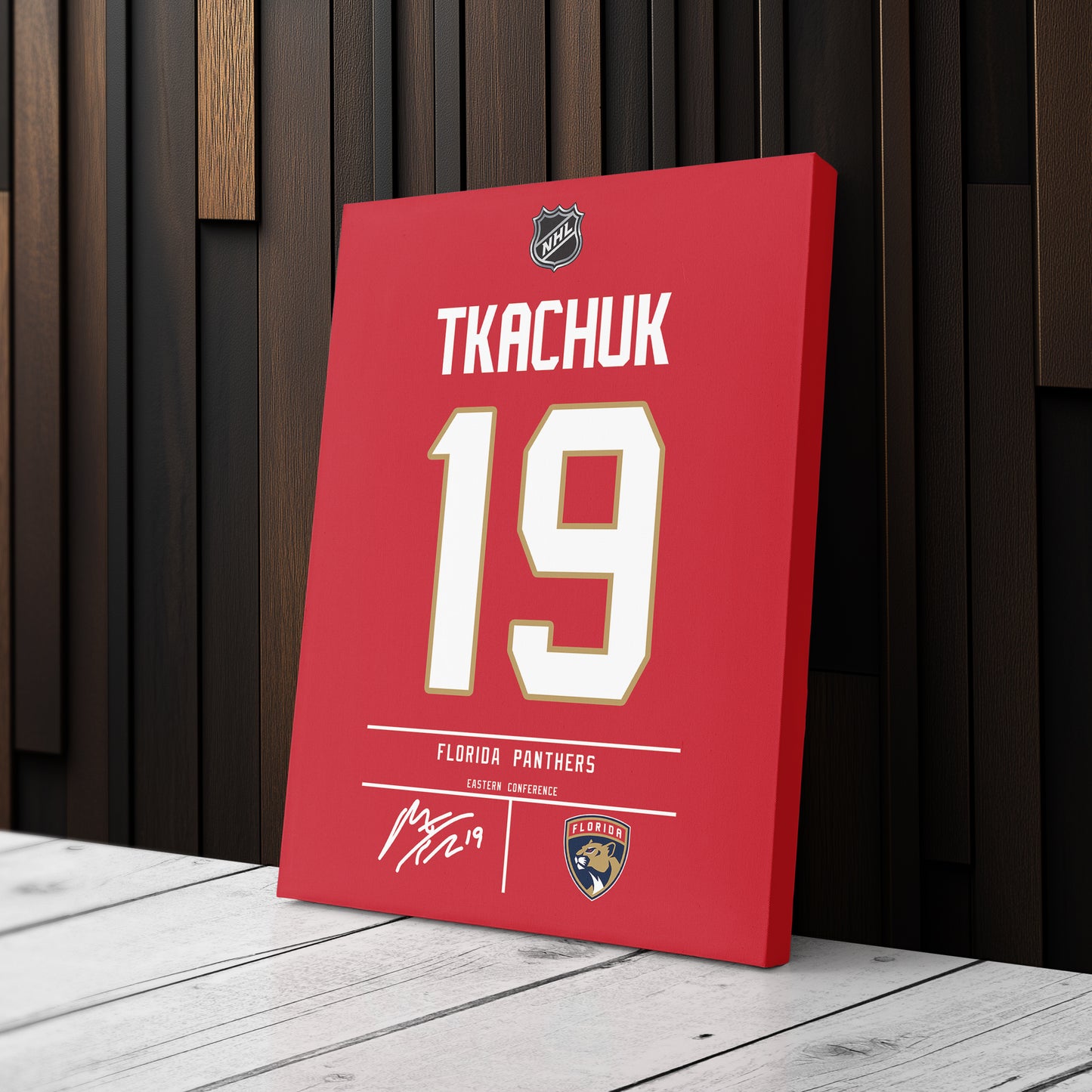 Matthew Tkachuk Panthers Jersey Canvas Print | Wall Art Decor