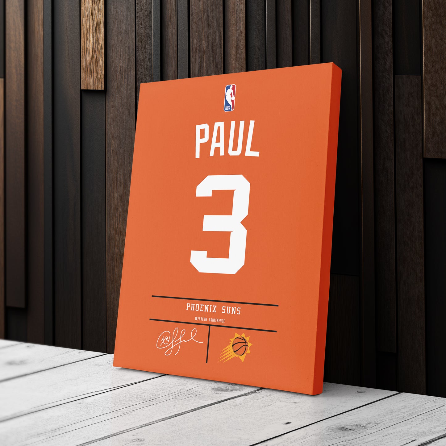 Chris Paul Suns Jersey Canvas Print | Wall Art Decor