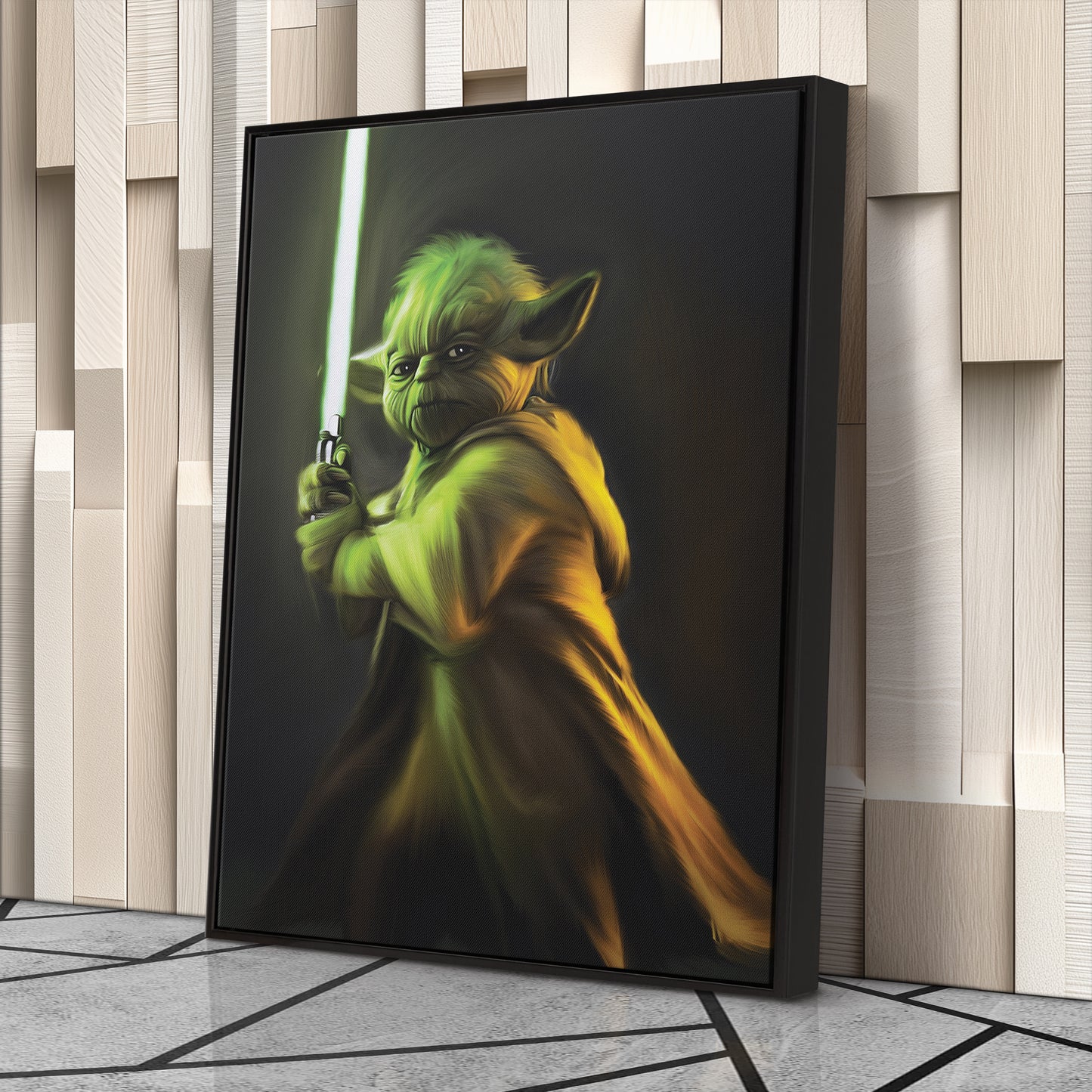 Master Yoda Canvas Print | Star Wars Jedi Master Wall Art