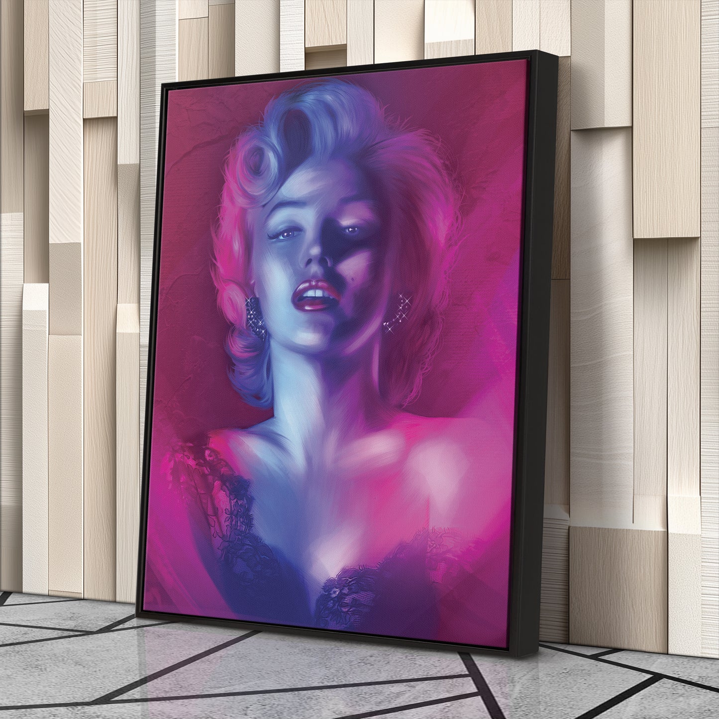Marilyn Monroe Canvas Print | Timeless Hollywood Glamour Wall Art