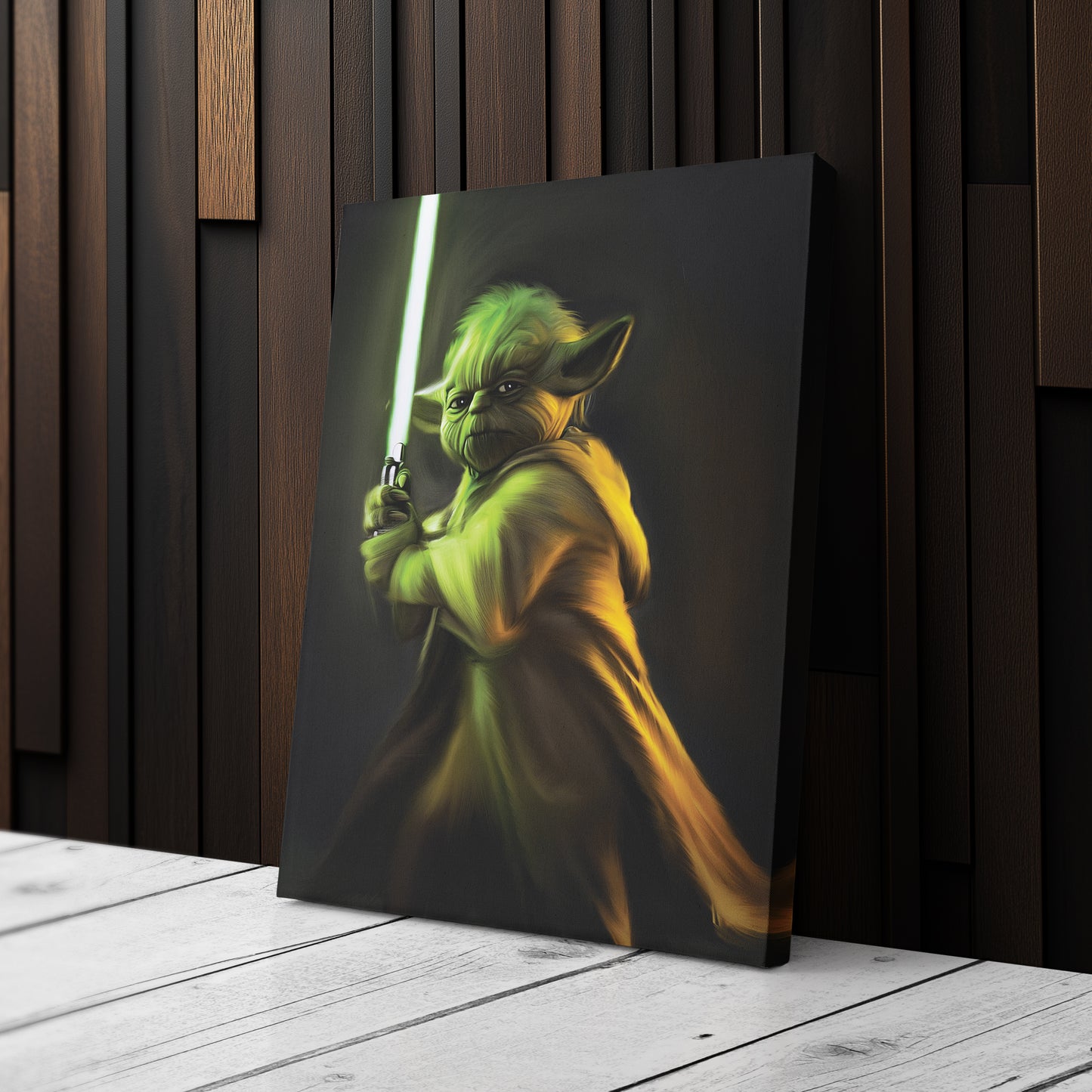 Master Yoda Canvas Print | Star Wars Jedi Master Wall Art