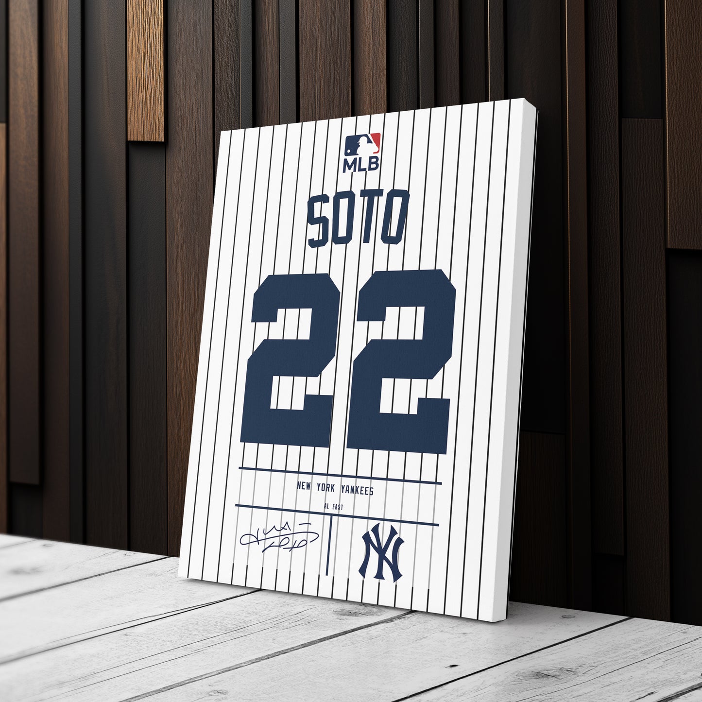 Juan Soto Yankees Jersey Canvas Print | Wall Art Decor