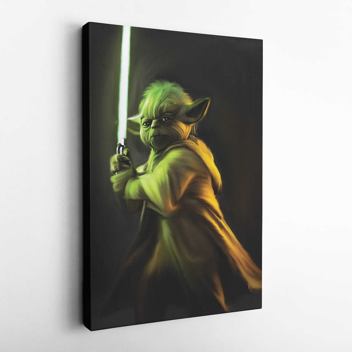 Master Yoda Canvas Print | Star Wars Jedi Master Wall Art