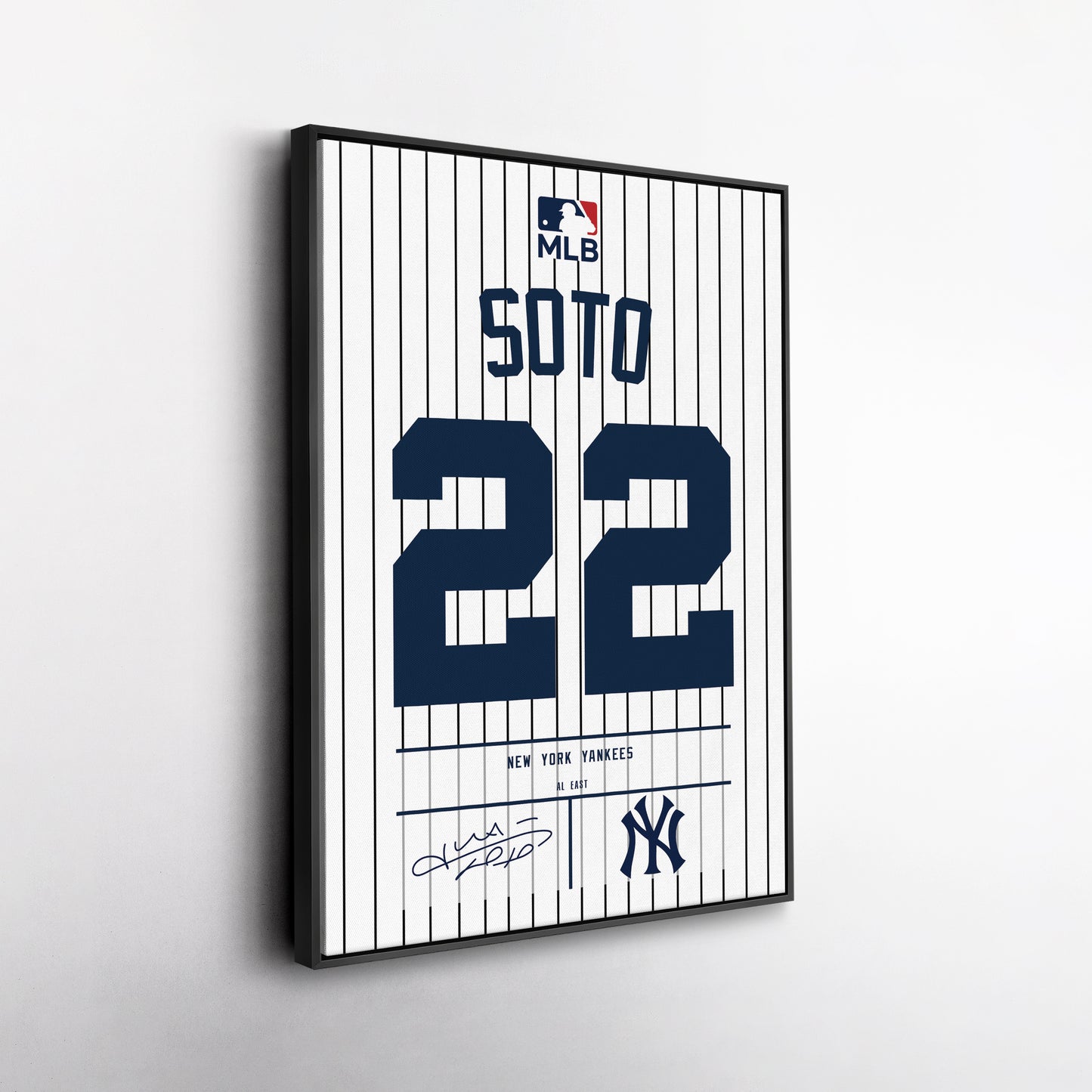 Juan Soto Yankees Jersey Canvas Print | Wall Art Decor