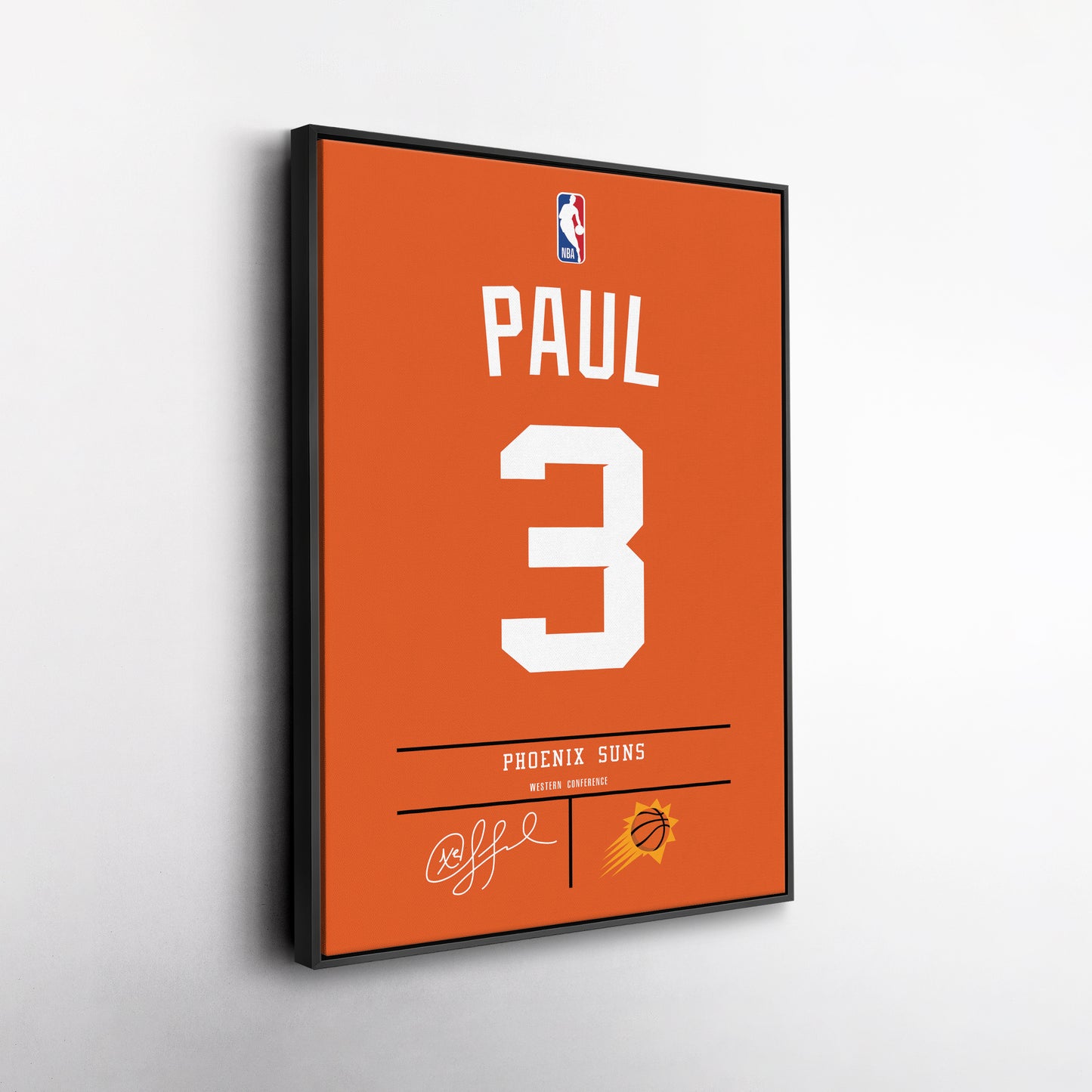 Chris Paul Suns Jersey Canvas Print | Wall Art Decor