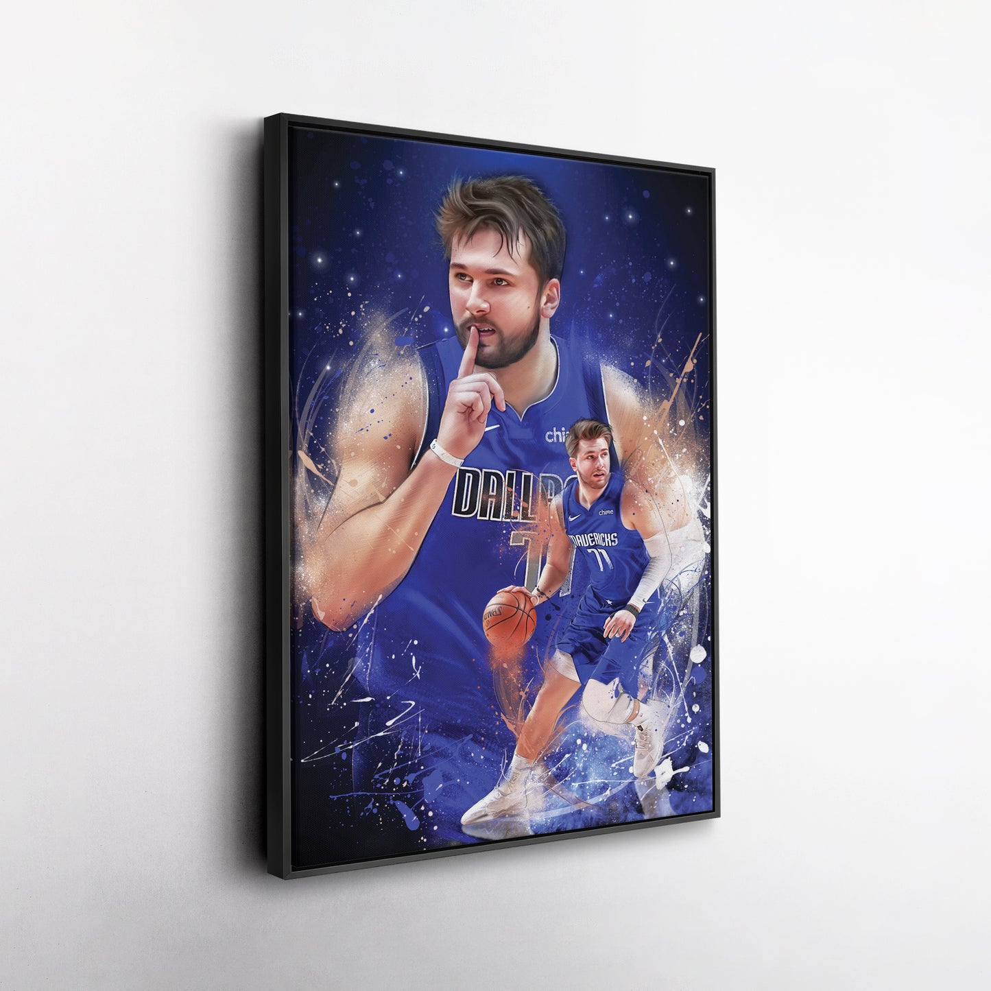 Luka Doncic Canvas Print | Dallas Mavericks Wall Art Decor
