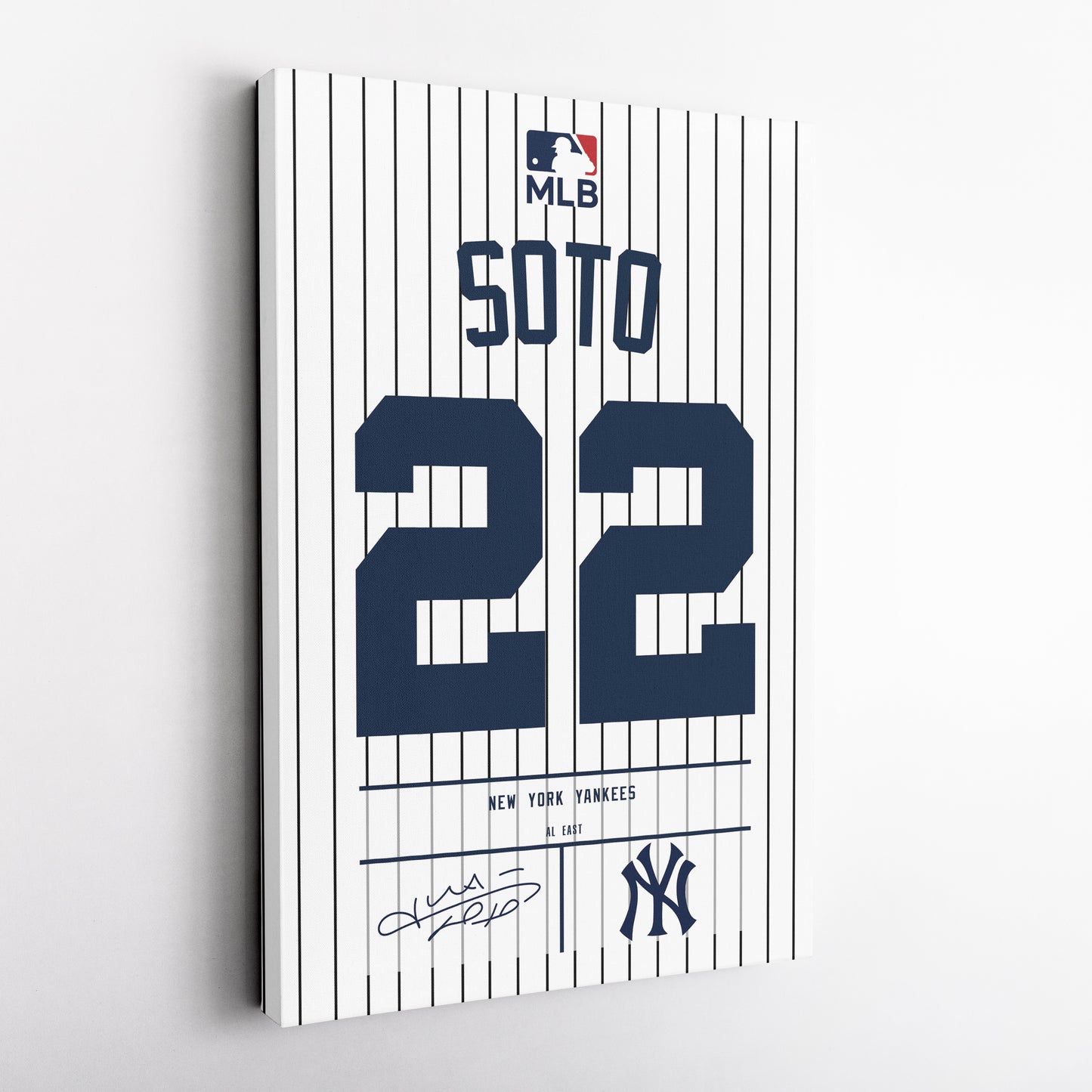 Juan Soto Yankees Jersey Canvas Print | Wall Art Decor