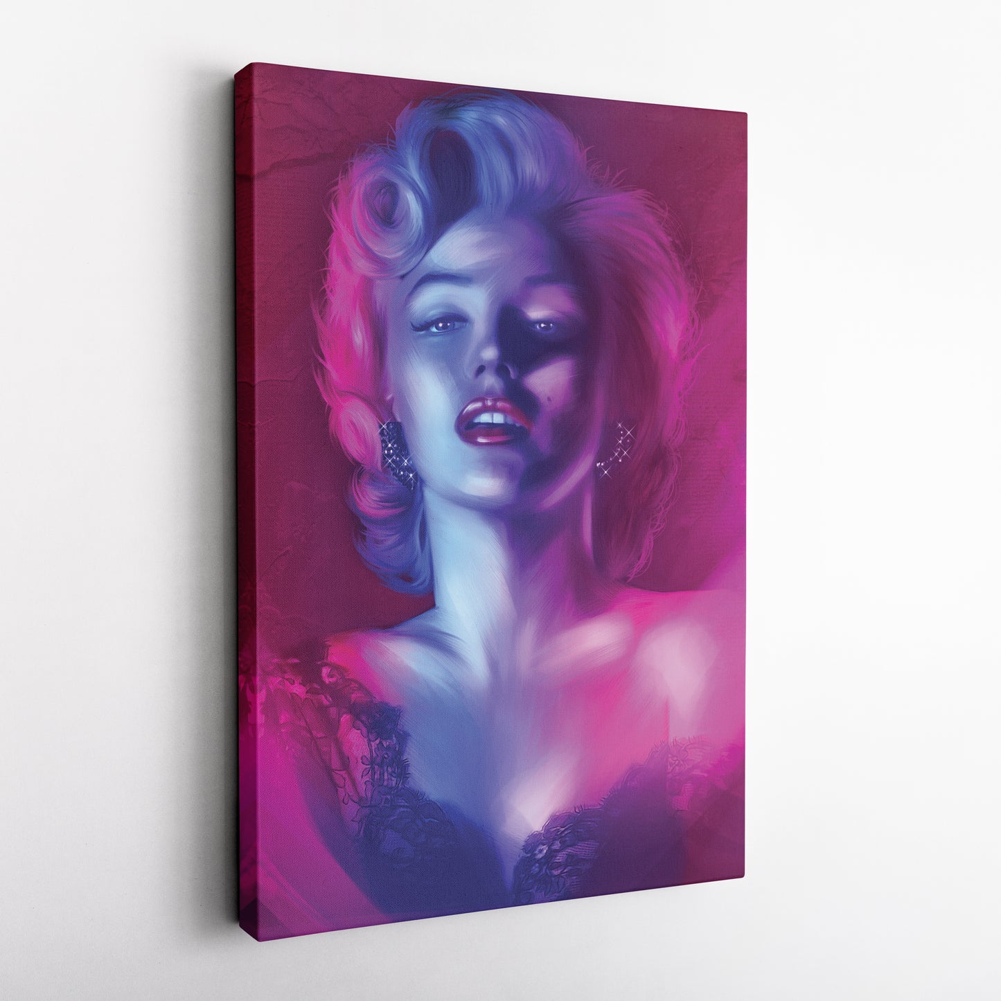 Marilyn Monroe Canvas Print | Timeless Hollywood Glamour Wall Art