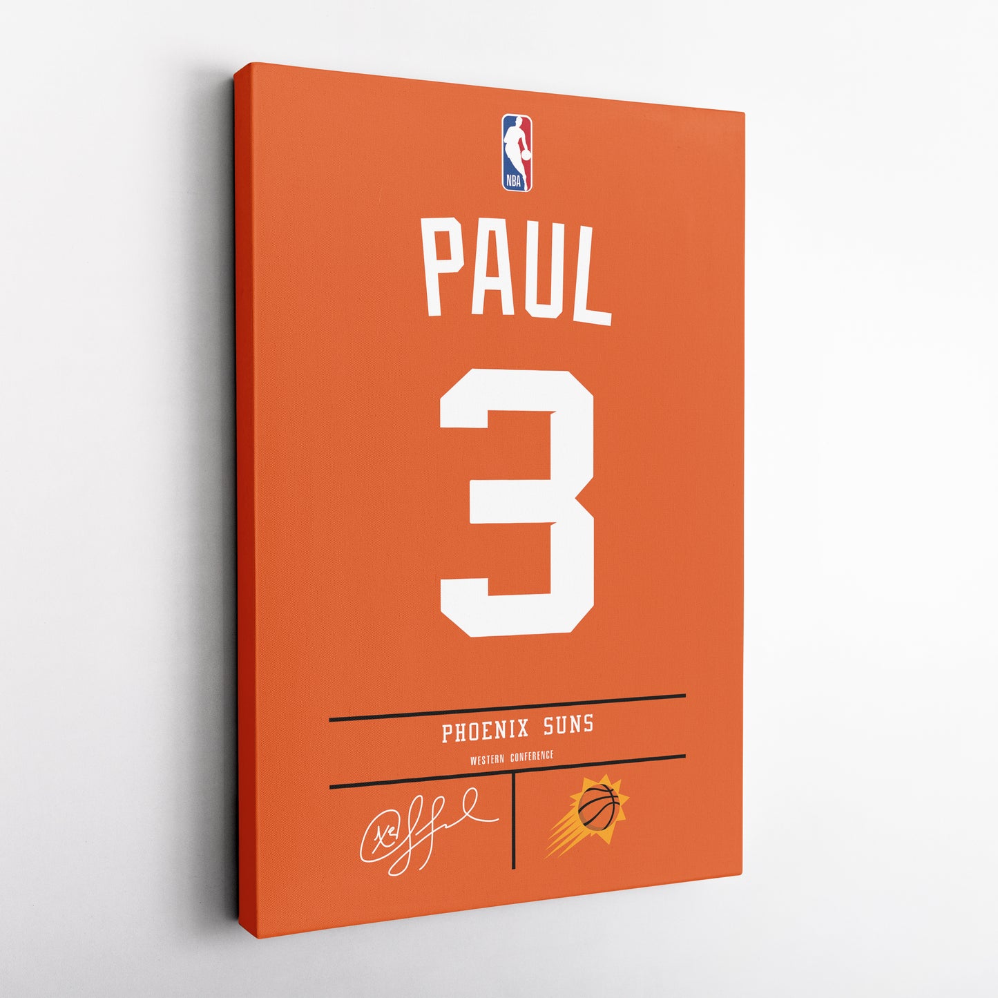 Chris Paul Suns Jersey Canvas Print | Wall Art Decor