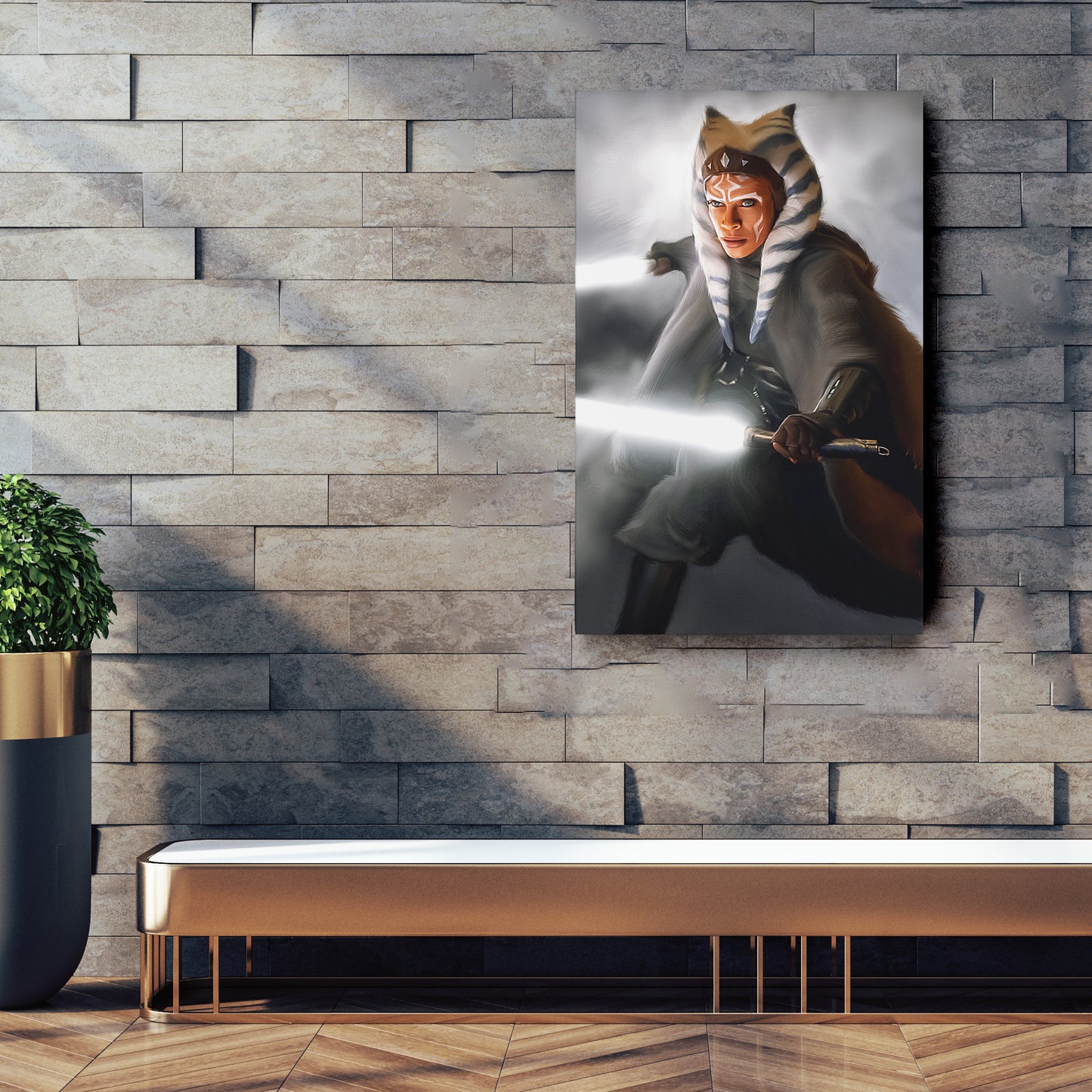 Ahsoka Tano Canvas Print | Star Wars Wall Art Decor