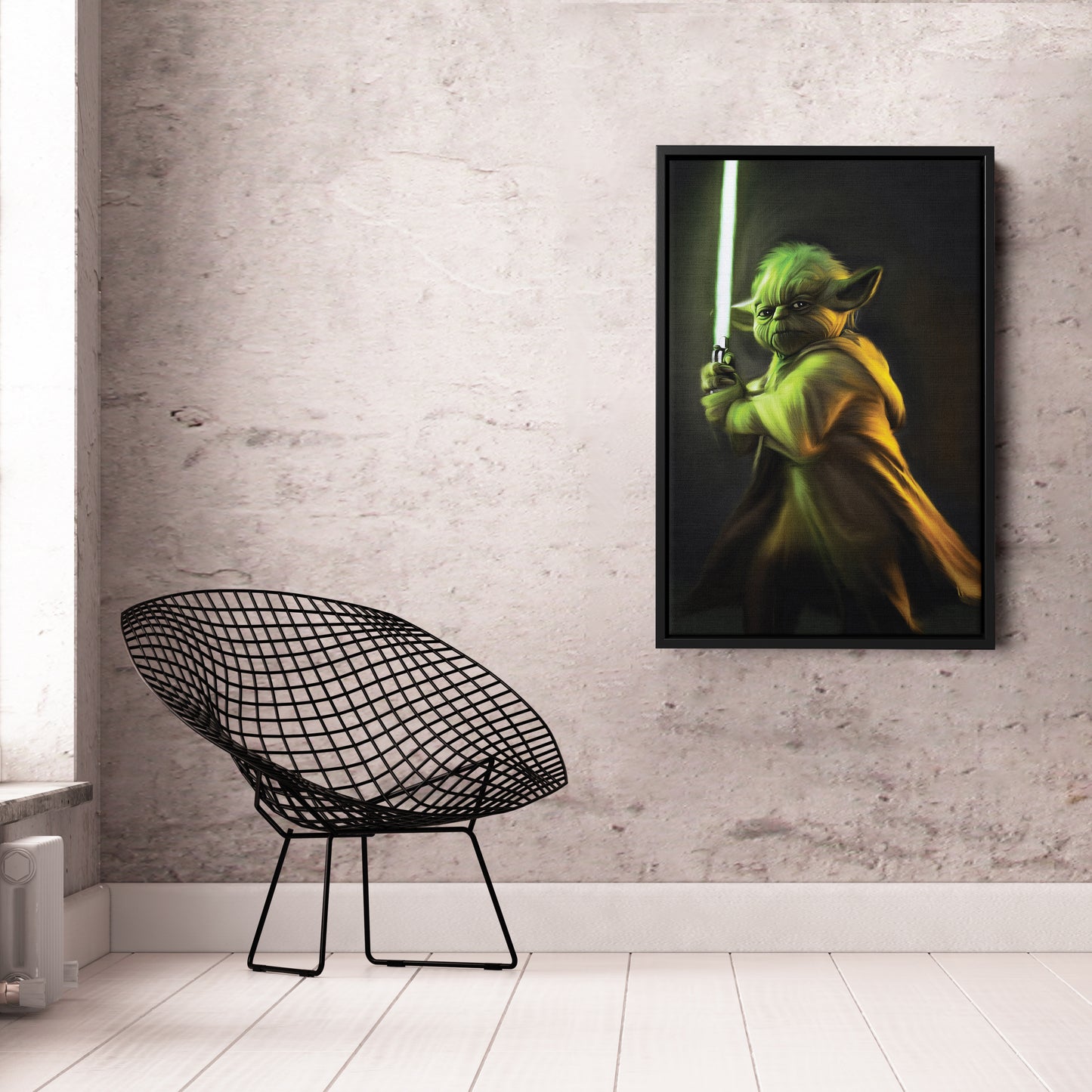Master Yoda Canvas Print | Star Wars Jedi Master Wall Art
