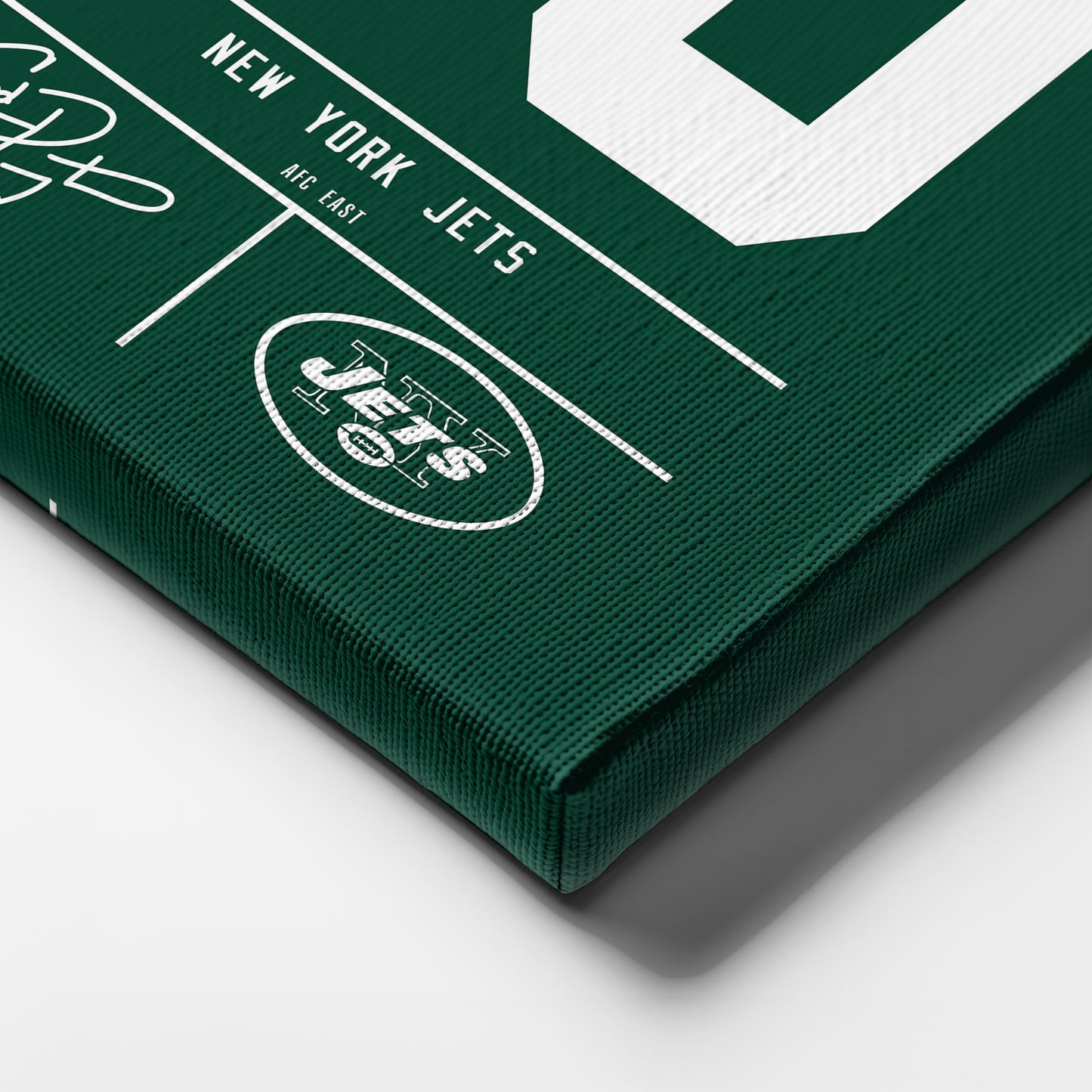 Chad Pennington Jets Jersey Canvas Print | Wall Art Decor