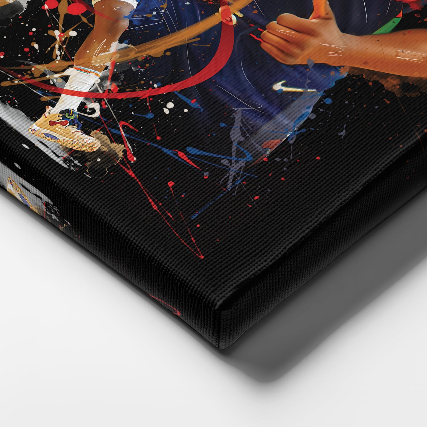 James Harden 76ers Canvas Print | Philadelphia Basketball Wall Art