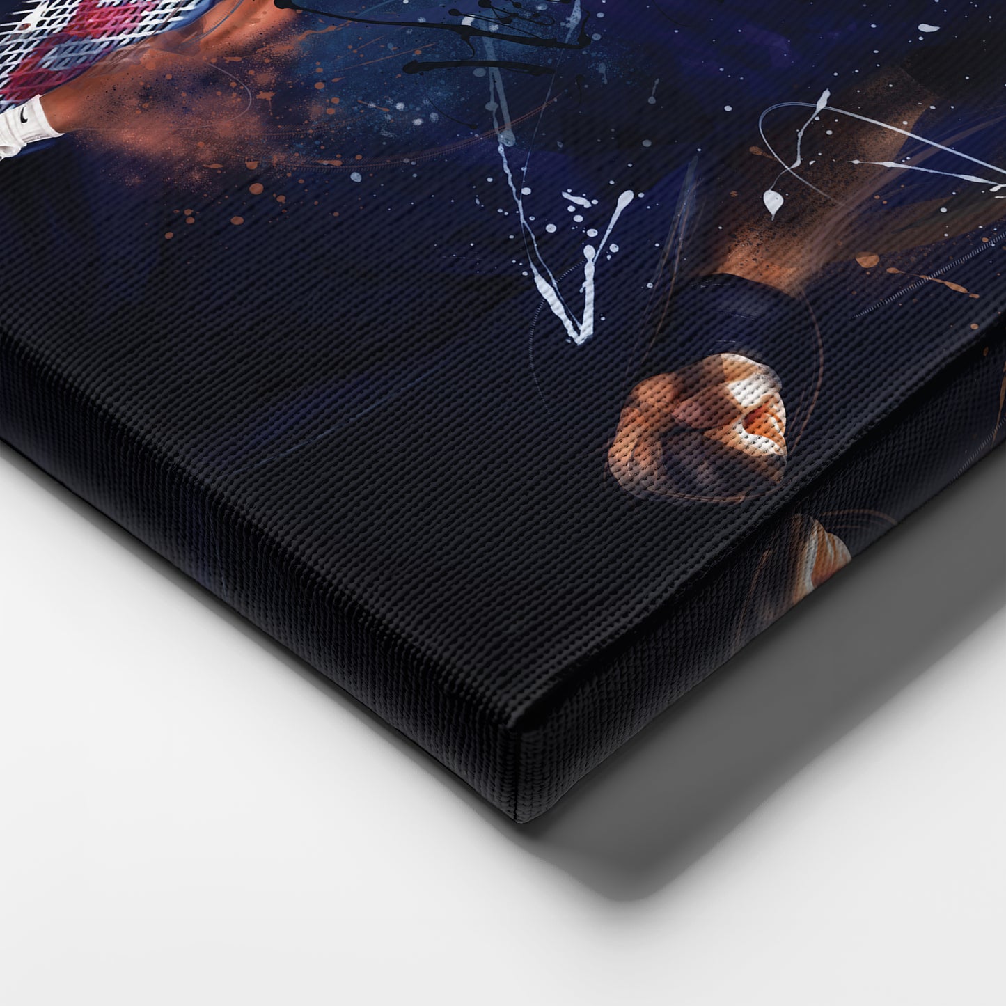 Roger Federer Canvas Print | Tennis Legend Wall Art