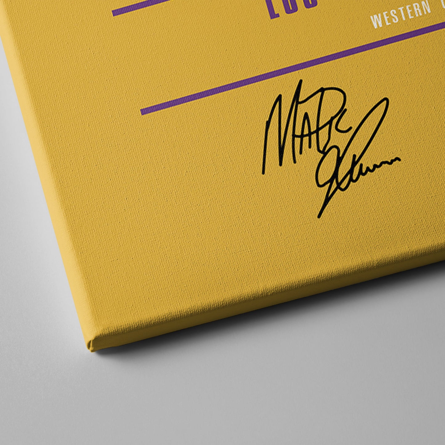 Magic Johnson Lakers Jersey Canvas Print | Wall Art Decor