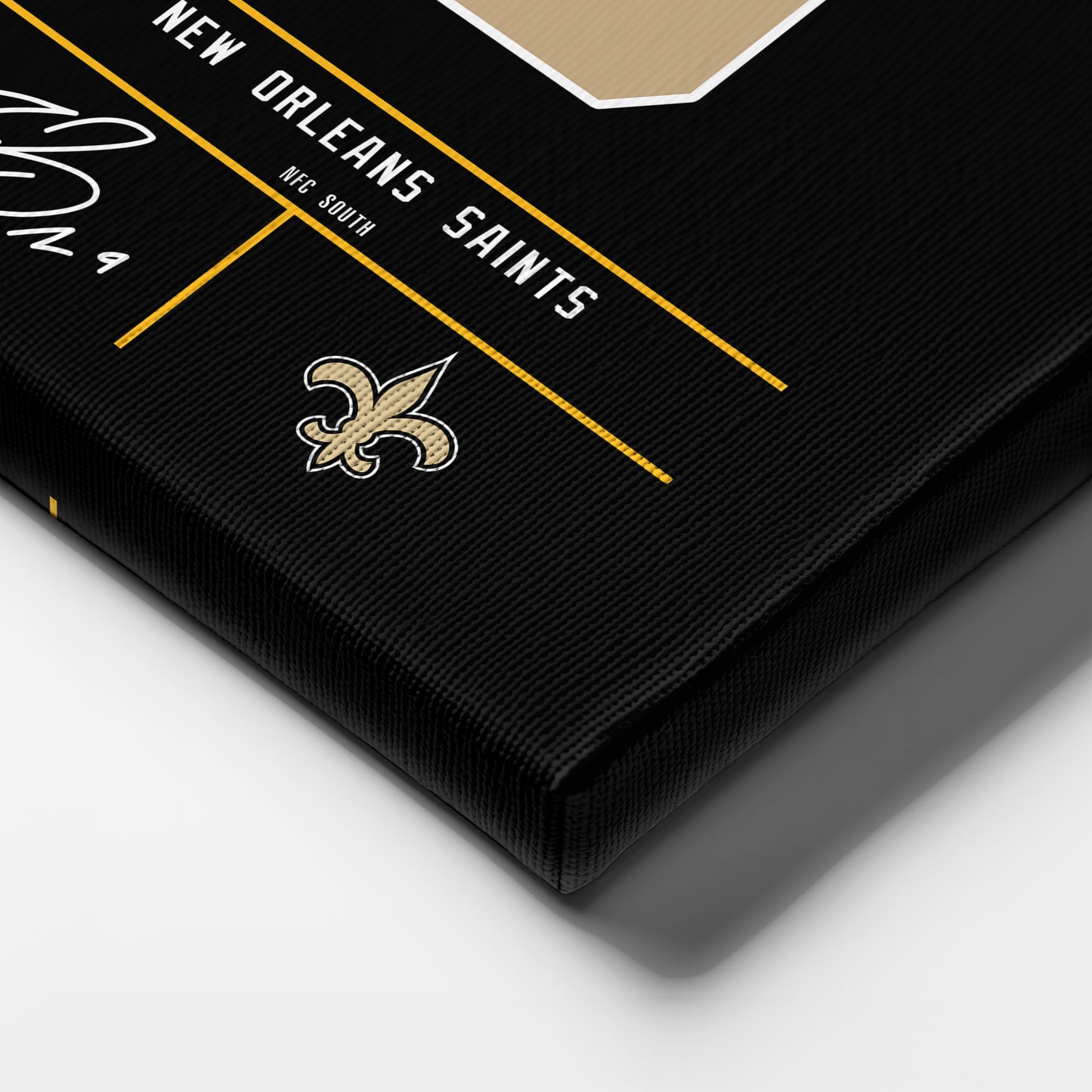 Drew Brees Saints Jersey Canvas Print | Wall Art Decor