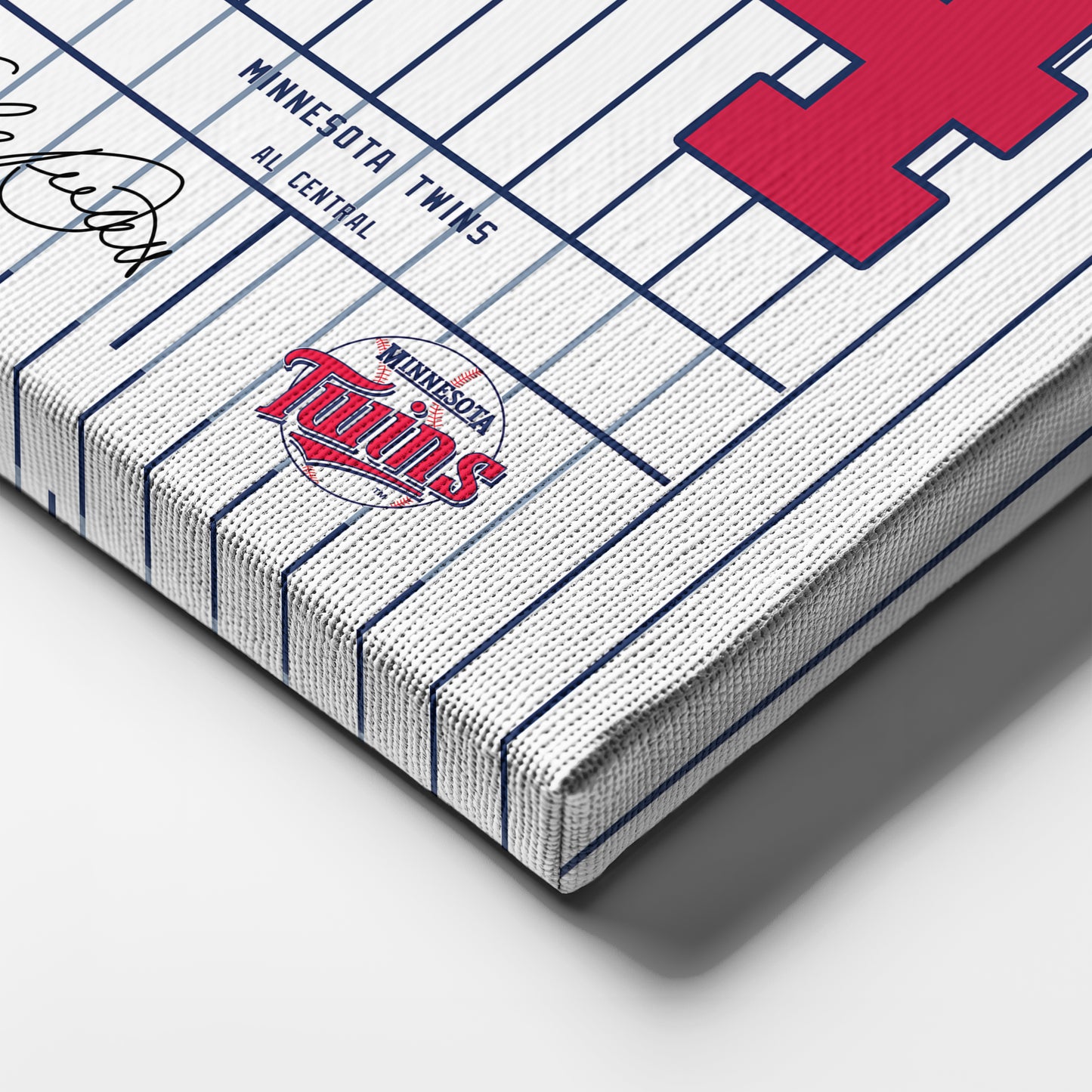 Kirby Puckett Twins Jersey Canvas Print | Wall Art Decor