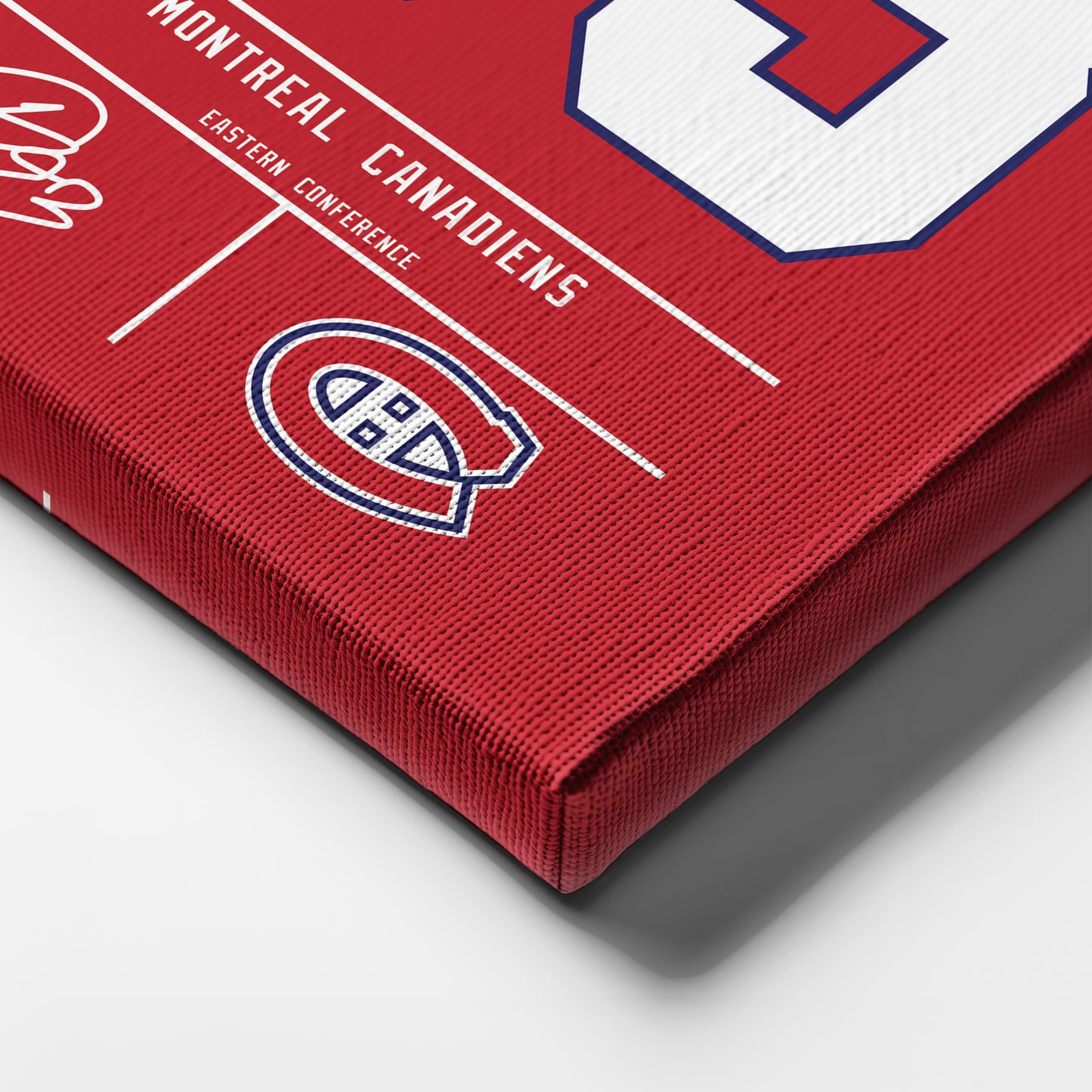 Ivan Demidov Montreal Canadiens Jersey Canvas Wall Art