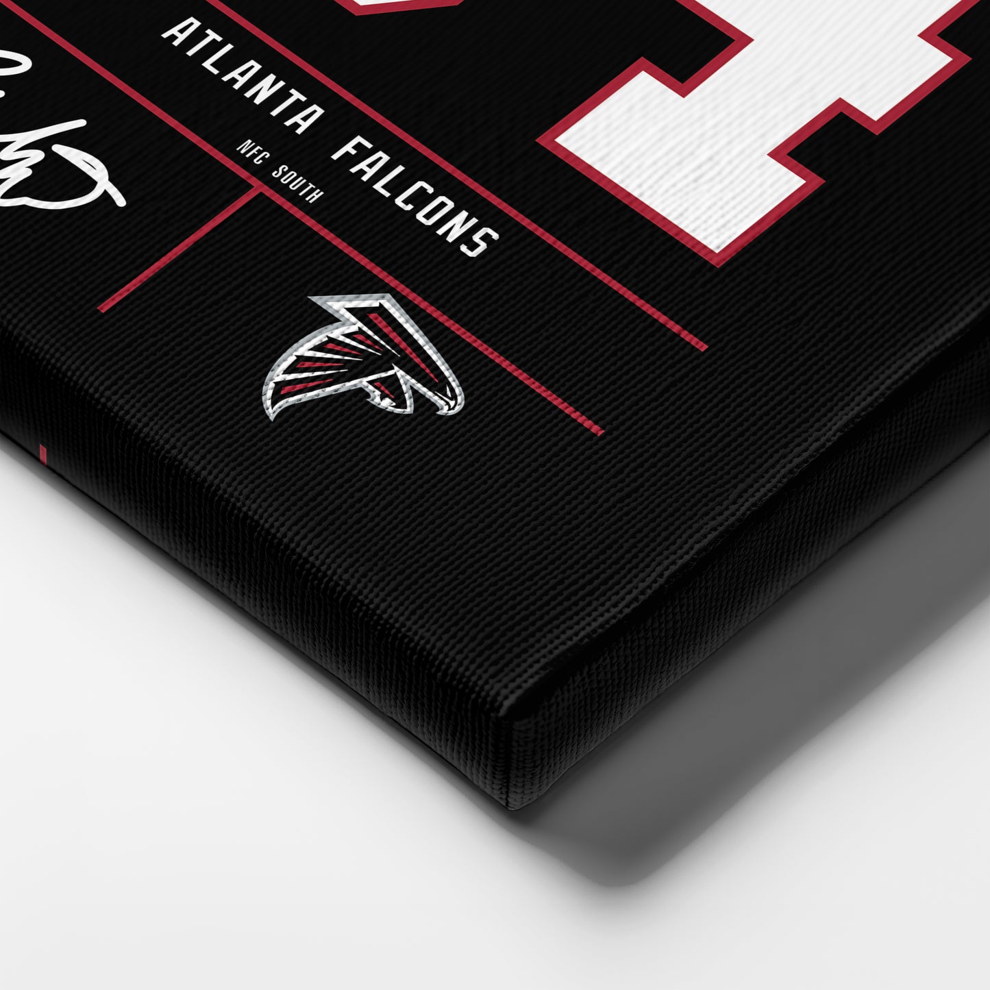 Roddy White Atlanta Falcons Jersey Canvas Wall Art