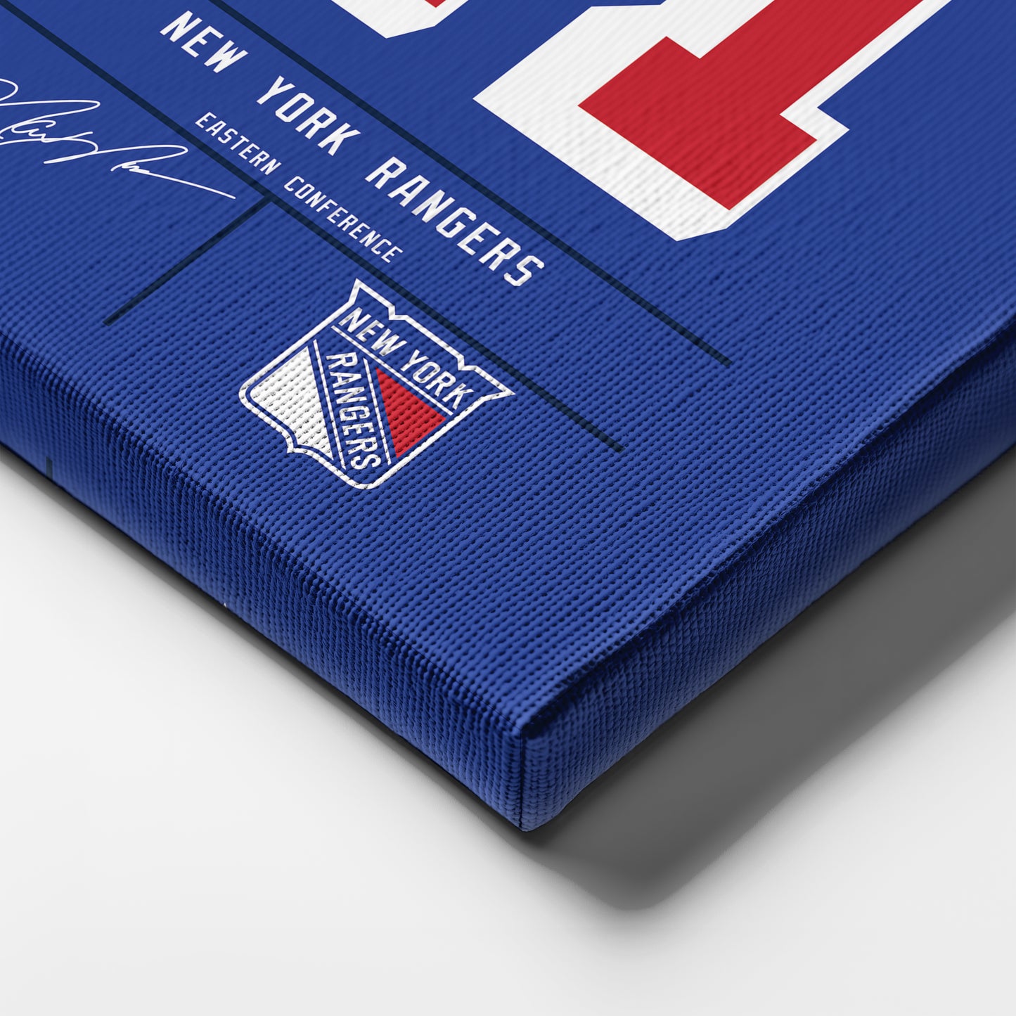 Mark Messier Rangers Jersey Canvas Print | Wall Art Decor