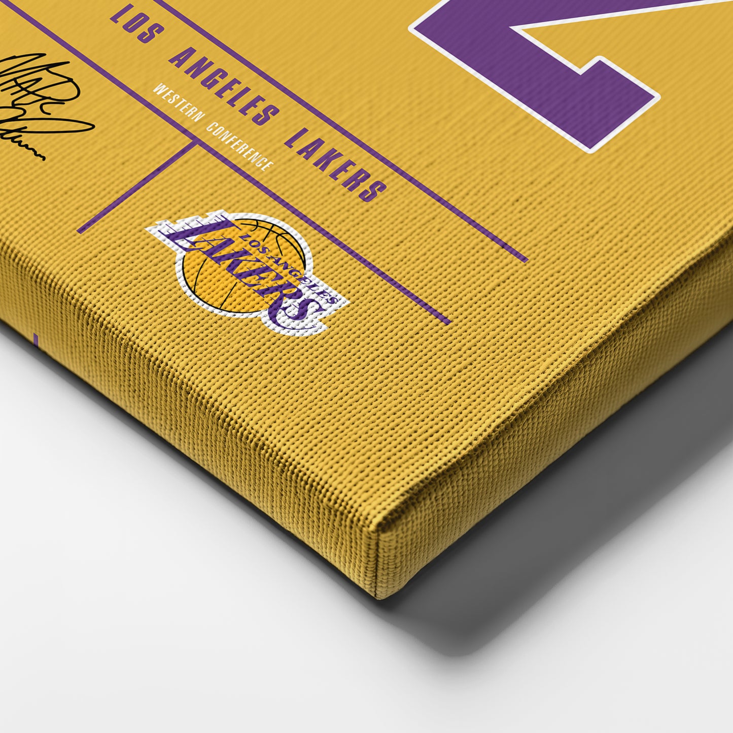 Magic Johnson Lakers Jersey Canvas Print | Wall Art Decor