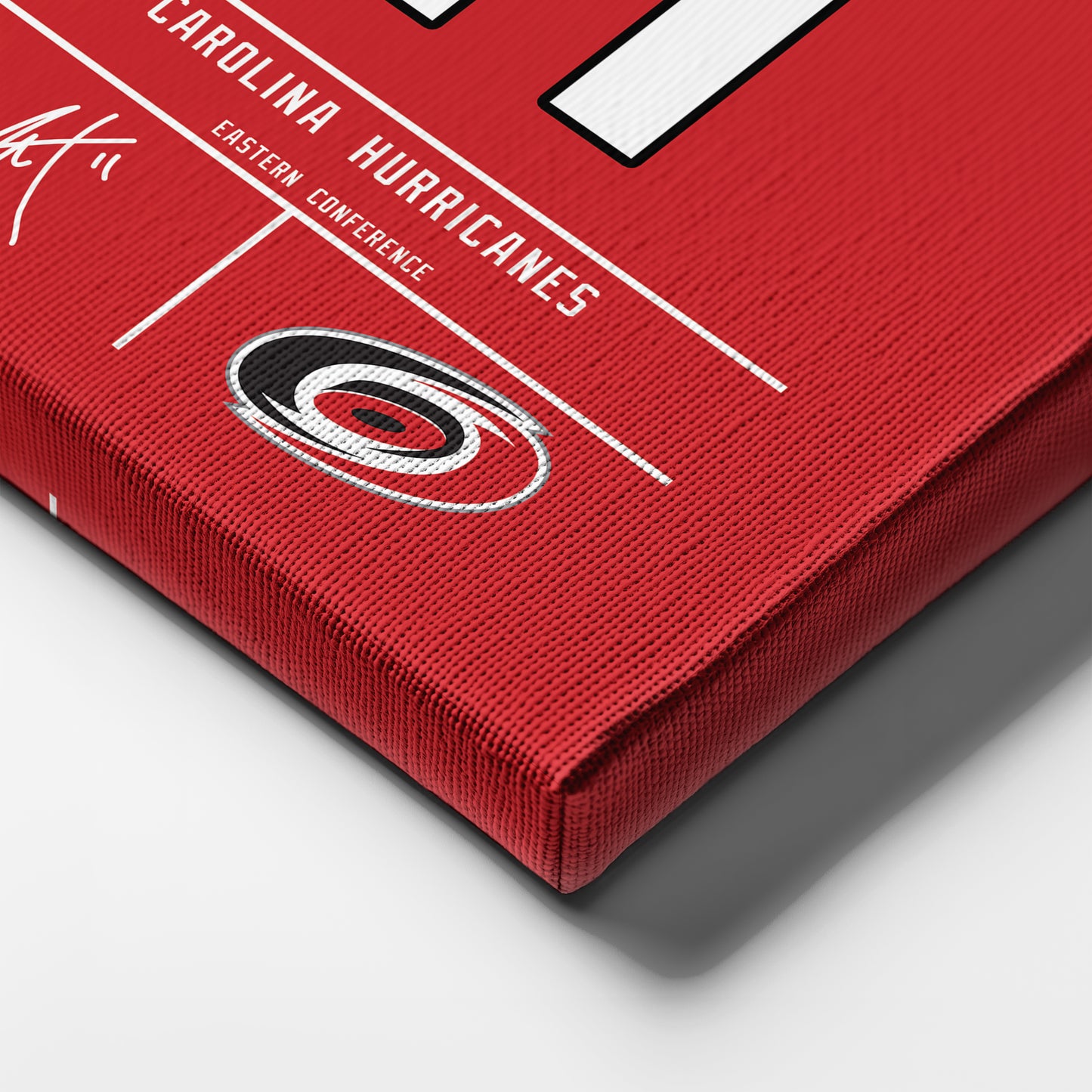 Jordan Staal Hurricanes Jersey Canvas Print | Wall Art Decor
