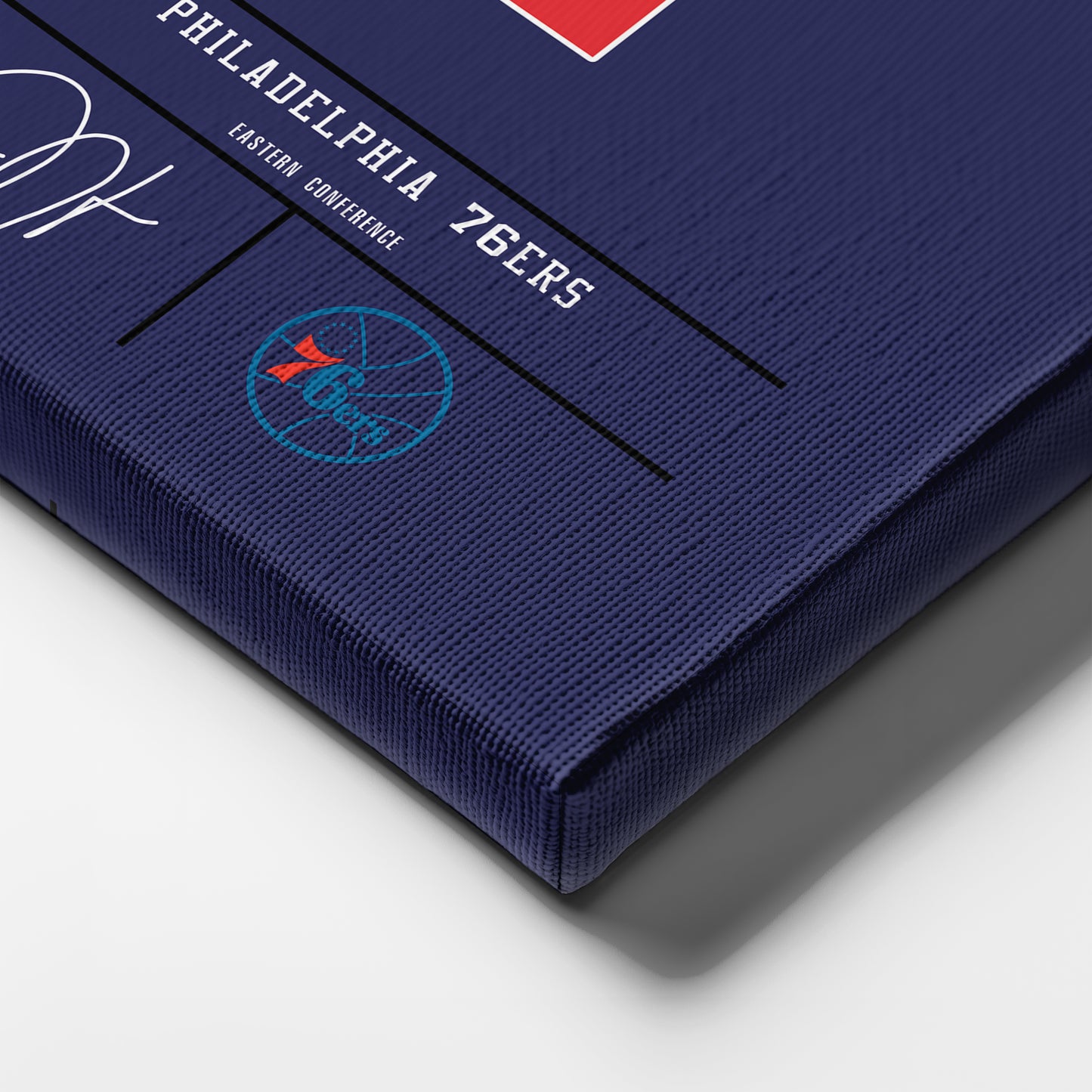 James Harden 76ers Jersey Canvas Print | Wall Art Decor