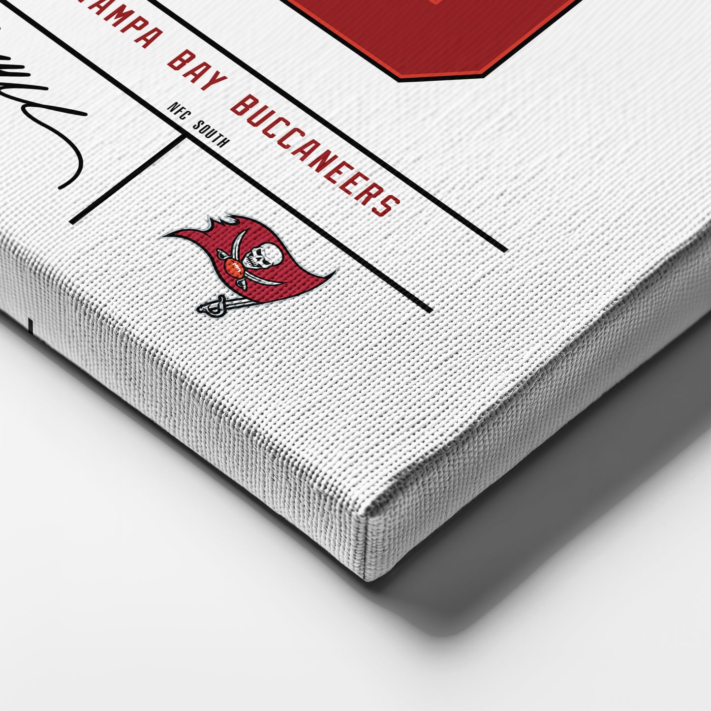 Baker Mayfield Buccaneers Jersey Canvas Print | Wall Art Decor