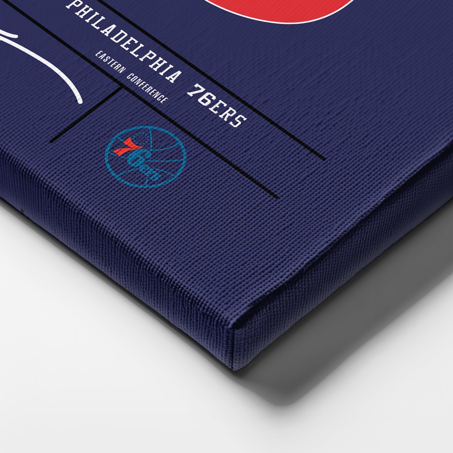 Allen Iverson 76ers Jersey Canvas Print | Wall Art Decor