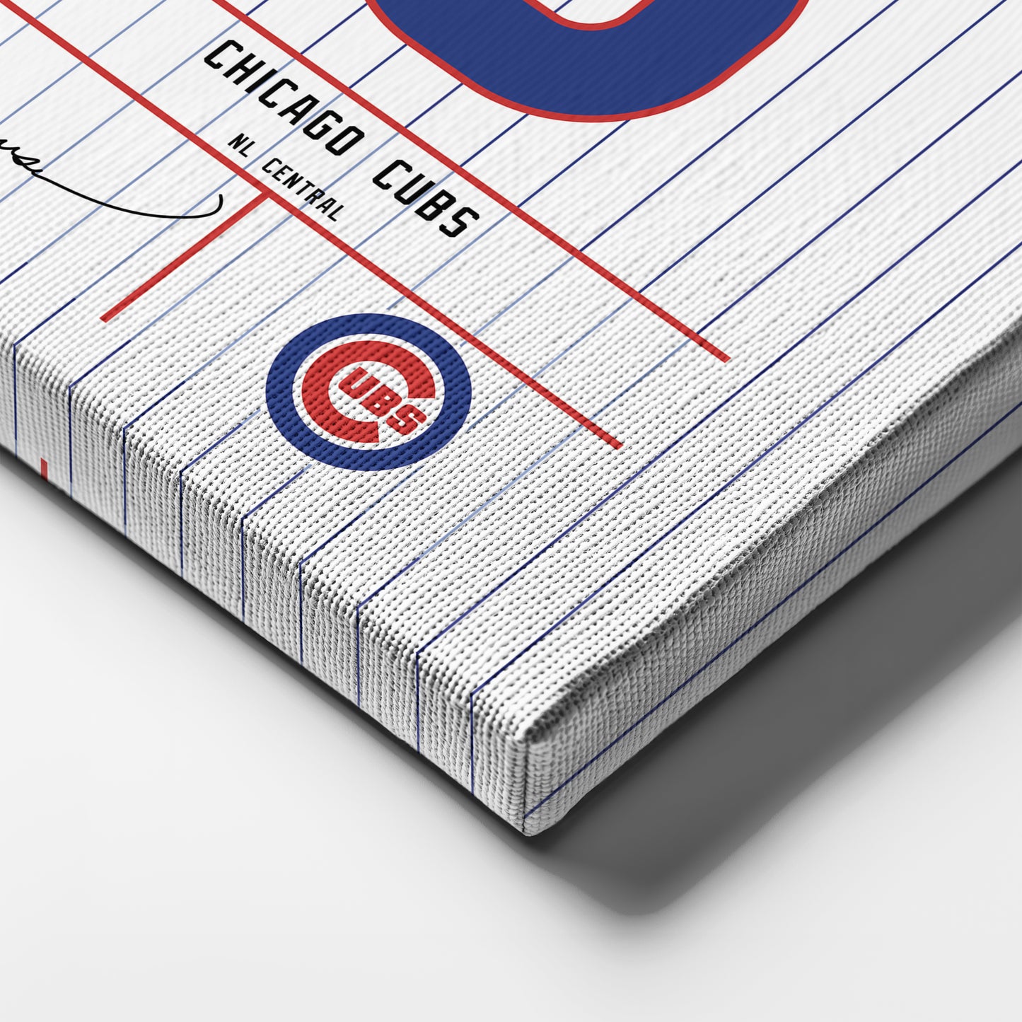 Andre Dawson Cubs Jersey Canvas Print | Wall Art Decor