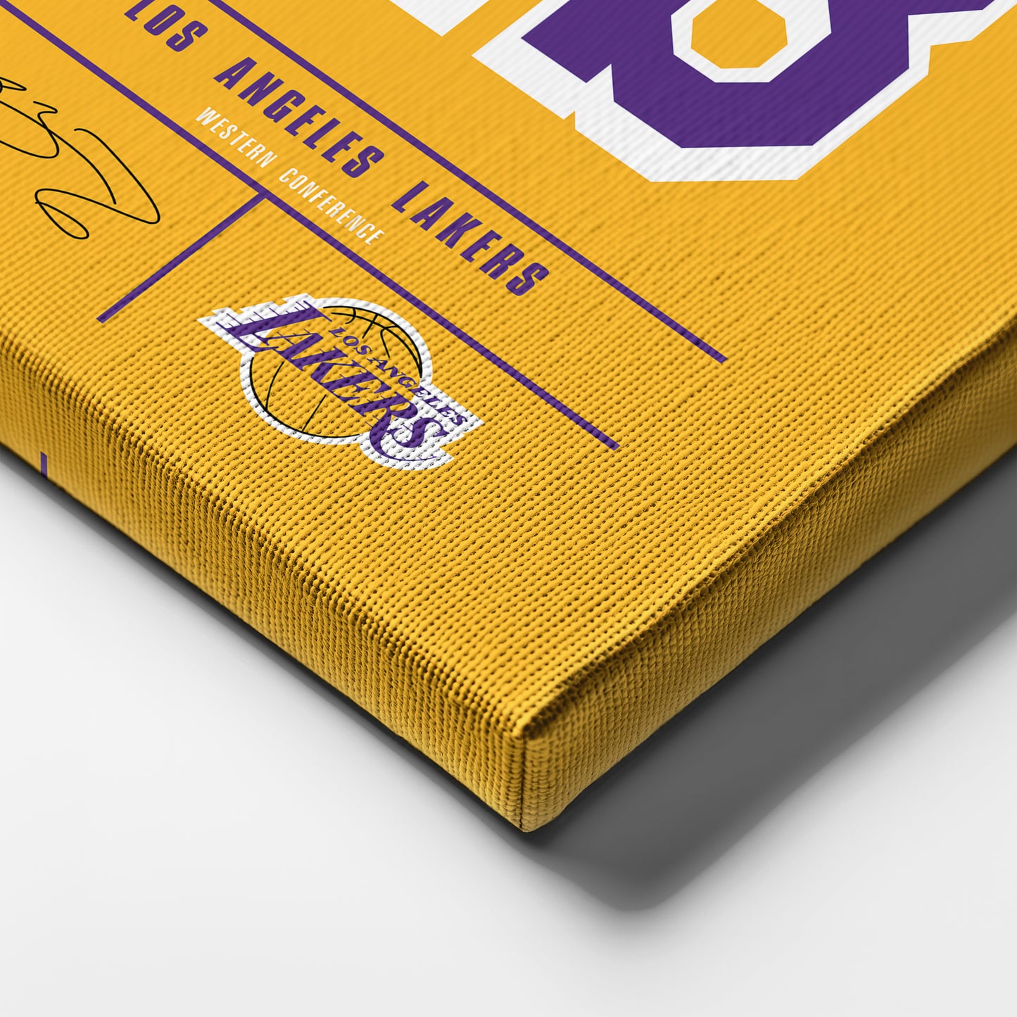 Lebron James Lakers #23 Jersey Canvas Print | Wall Art Decor