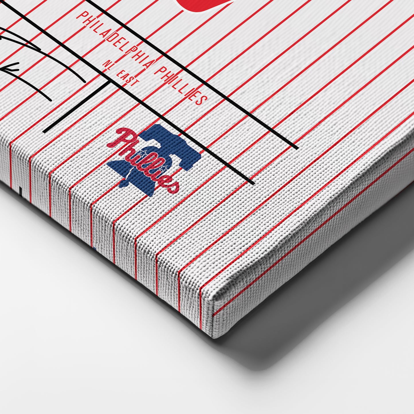 Trea Turner Phillies Jersey Canvas Print | Wall Art Decor