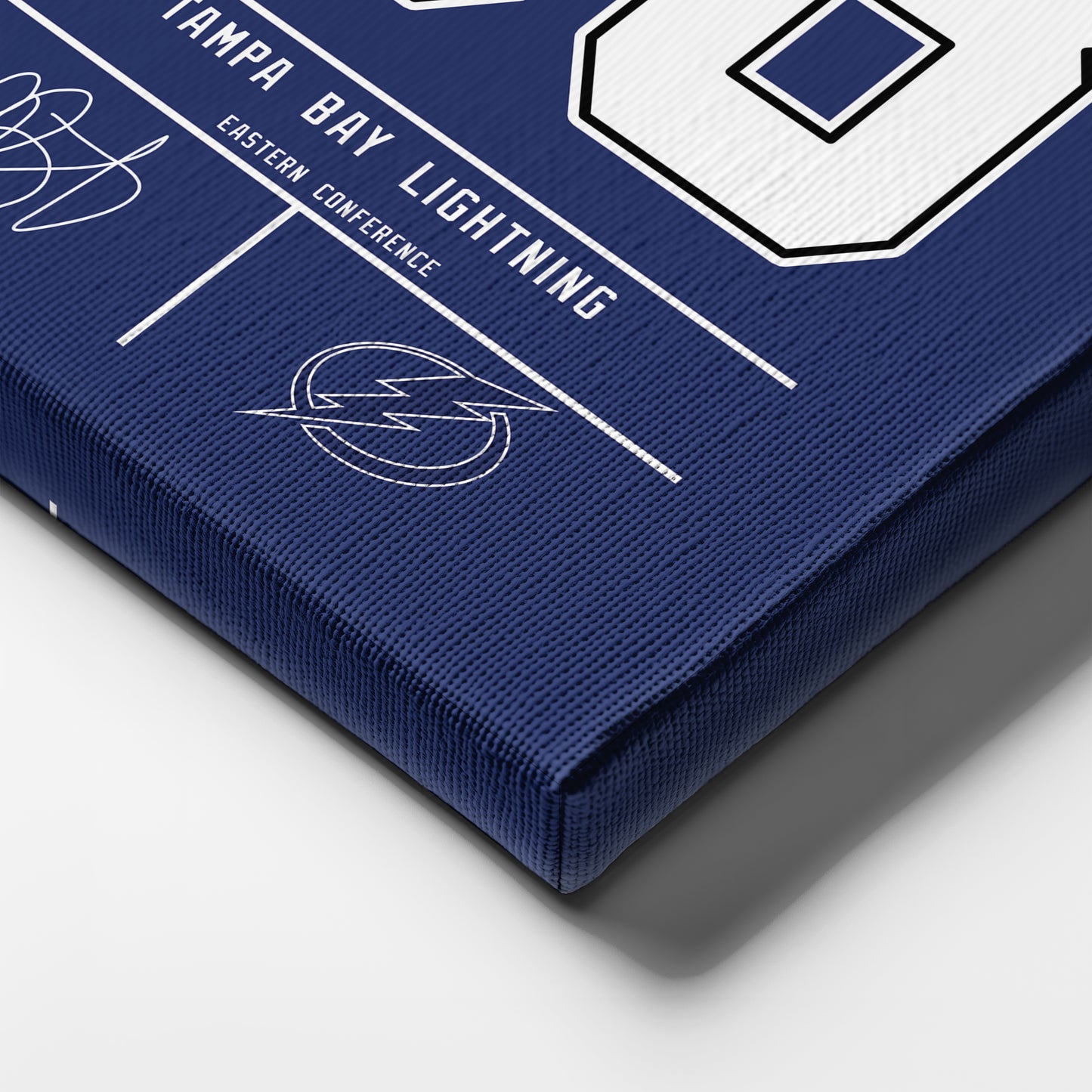 Andrei Vasilevskiy Lightning Jersey Canvas Print | Wall Art Decor