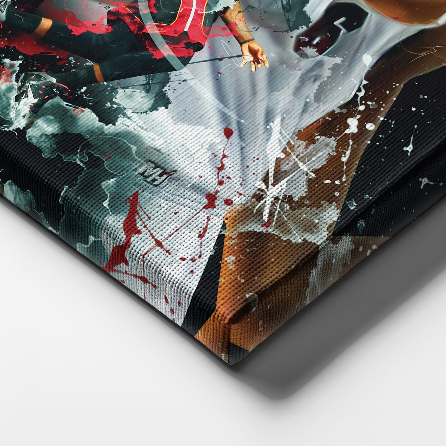 LeBron James Miami Heat Canvas Print | Basketball Wall Art