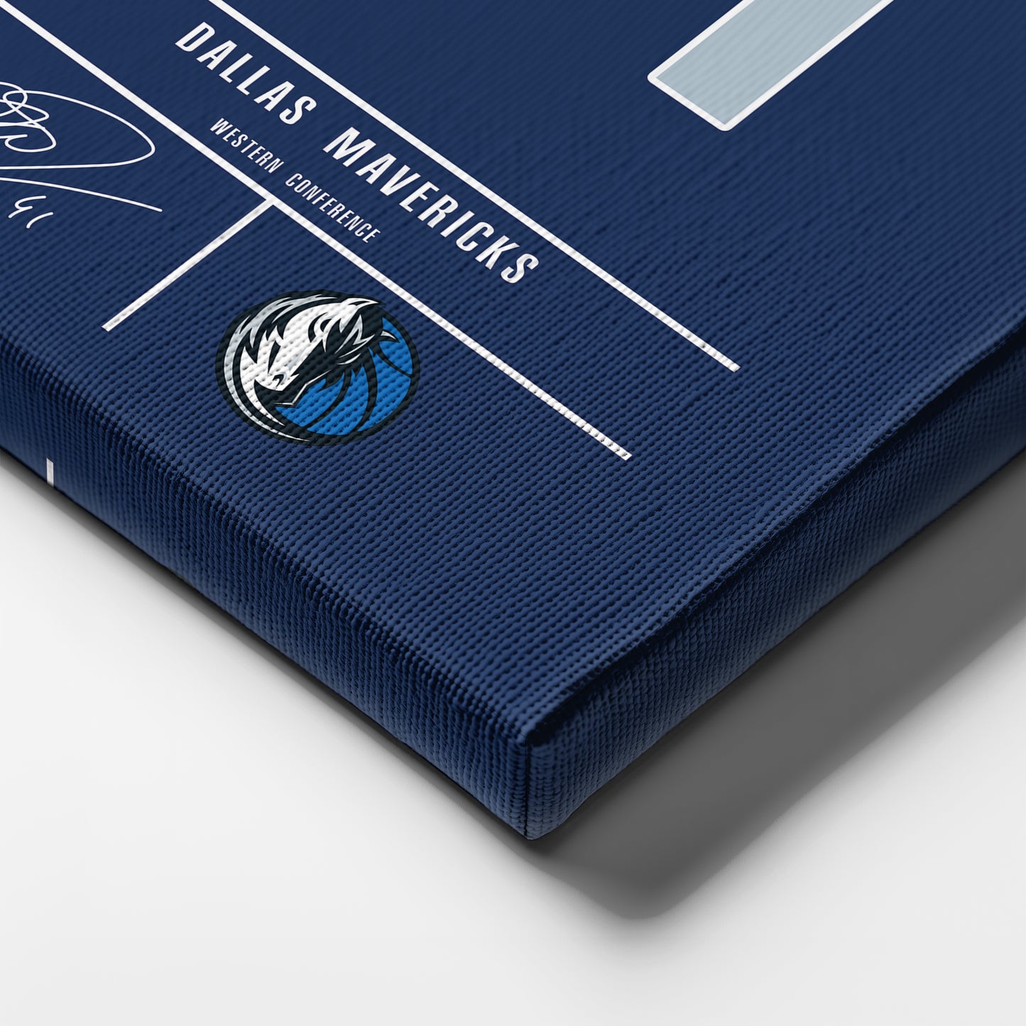 Dirk Nowitzki Mavericks Jersey Canvas Print | Wall Art Decor