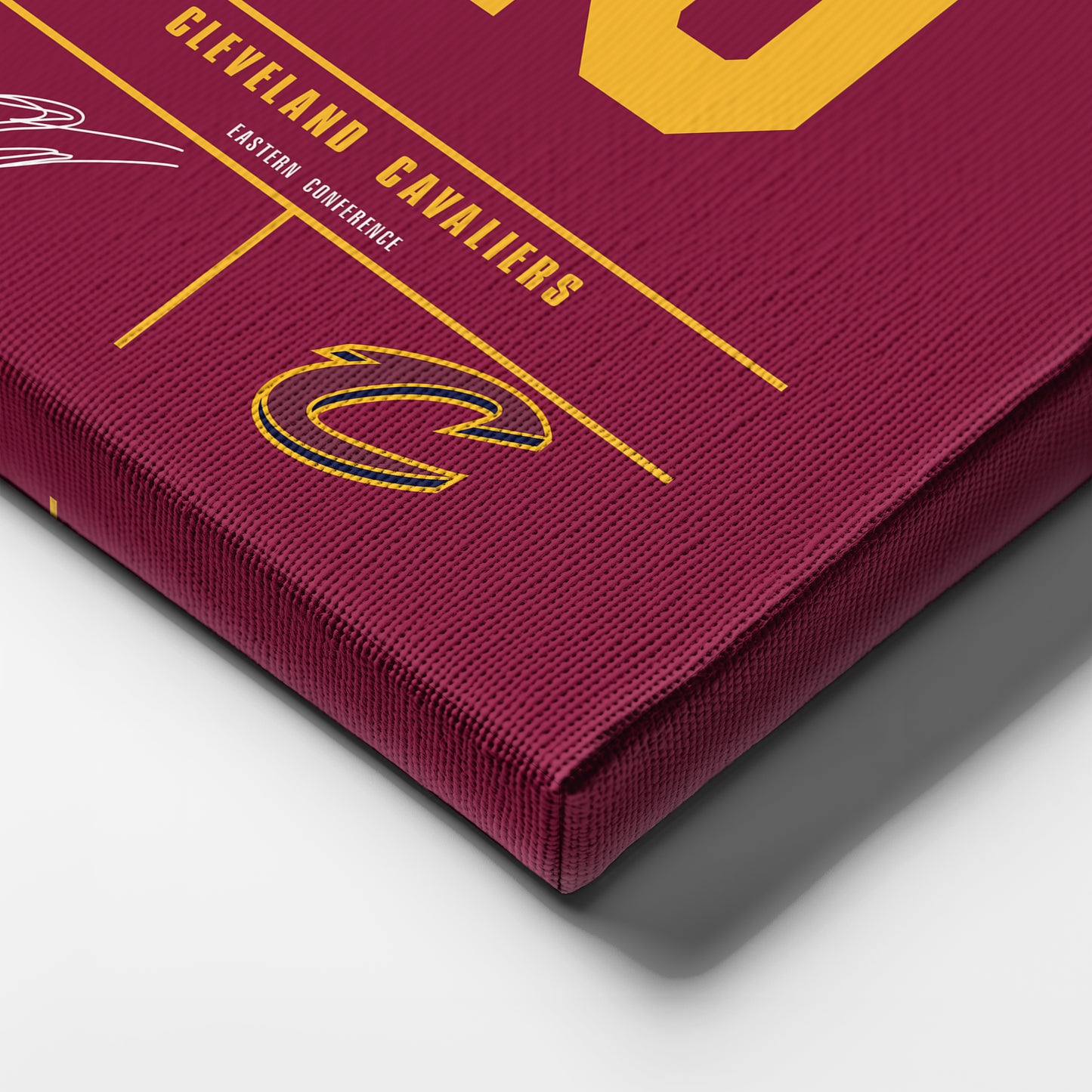 Donovan Mitchell Cavaliers Jersey Canvas Print | Wall Art Decor