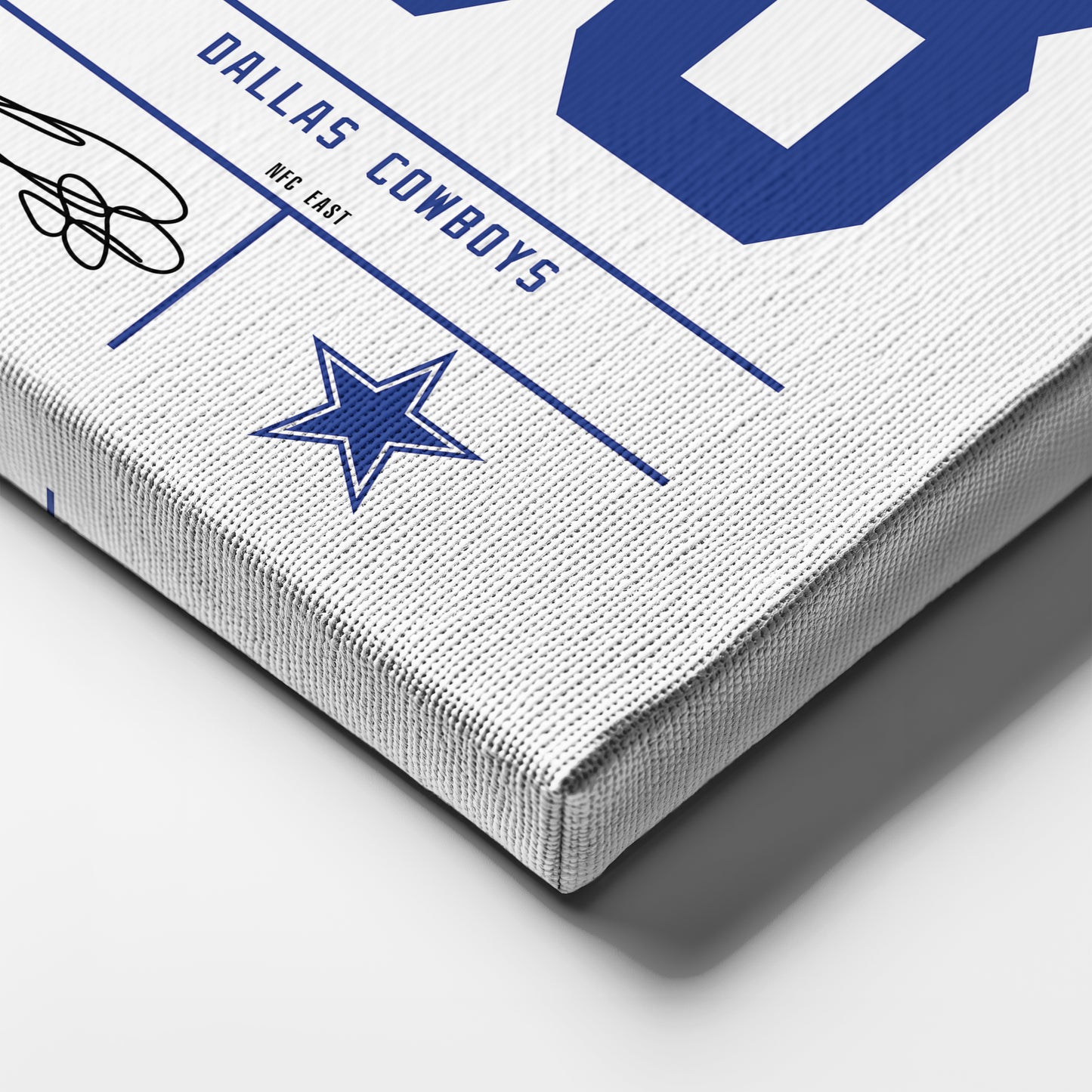 CeeDee Lamb Cowboys Jersey Canvas Print | Wall Art Decor