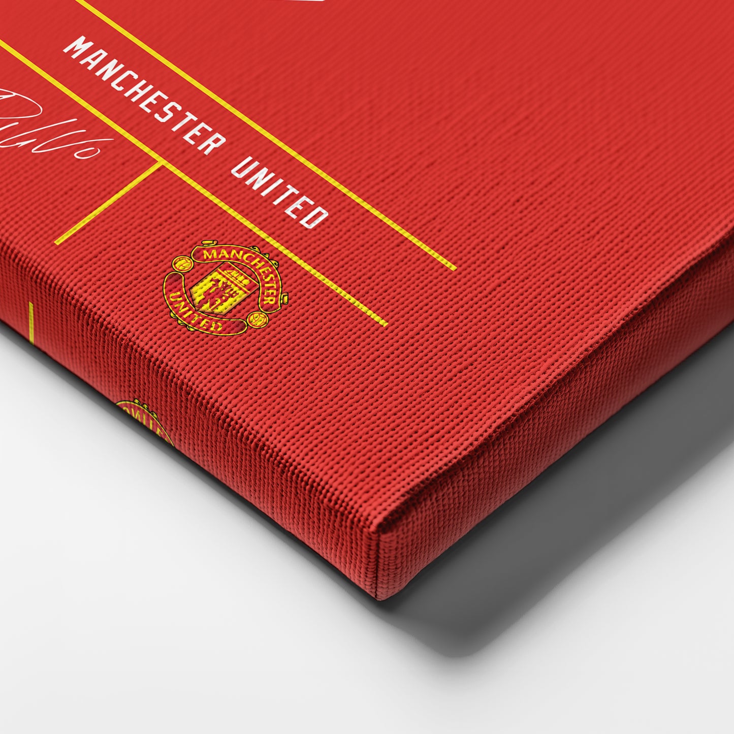 Cristiano Ronaldo Manchester United Jersey Canvas Print | Wall Art Decor