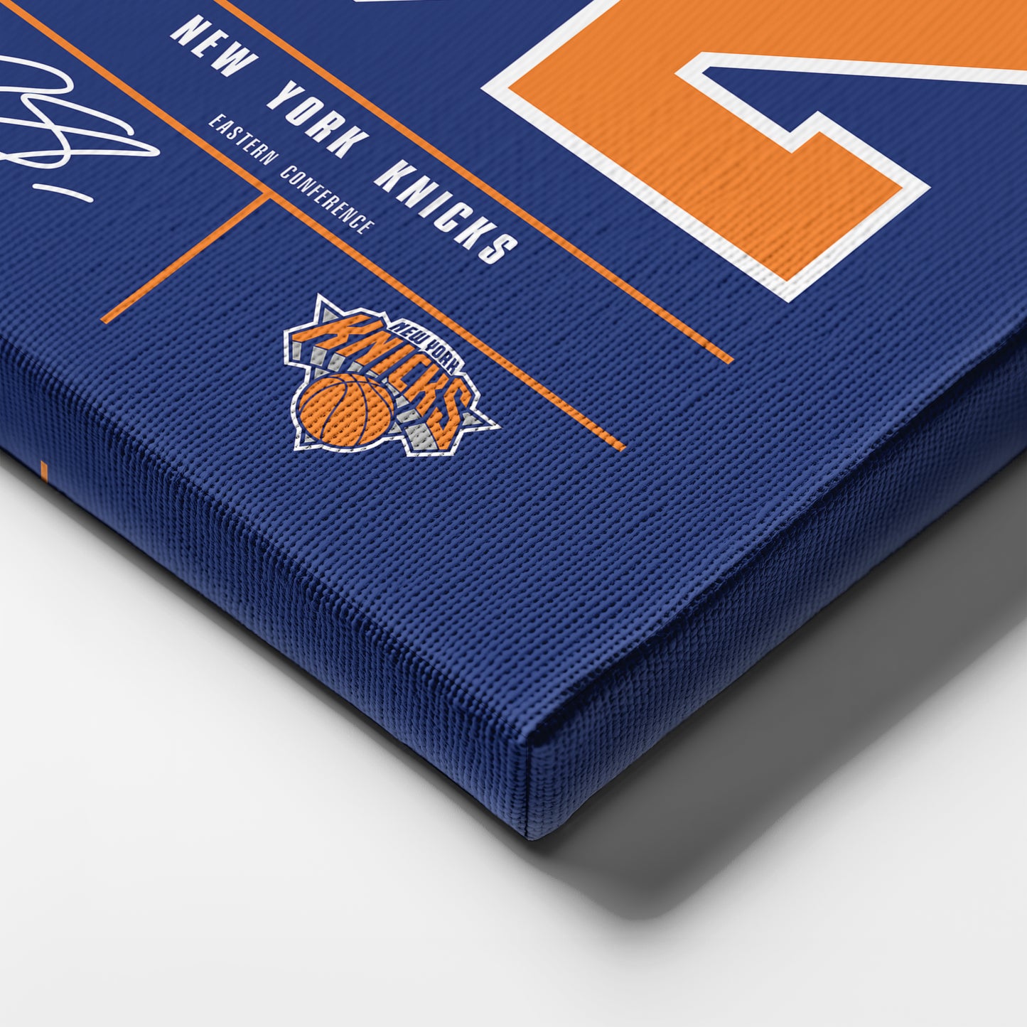 Karl Anthony Towns New York Knicks Jersey Canvas Wall Art
