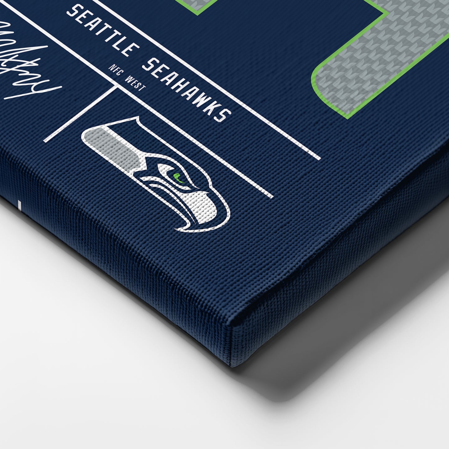 Marshawn Lynch Seahawks Jersey Canvas Print | Wall Art Decor