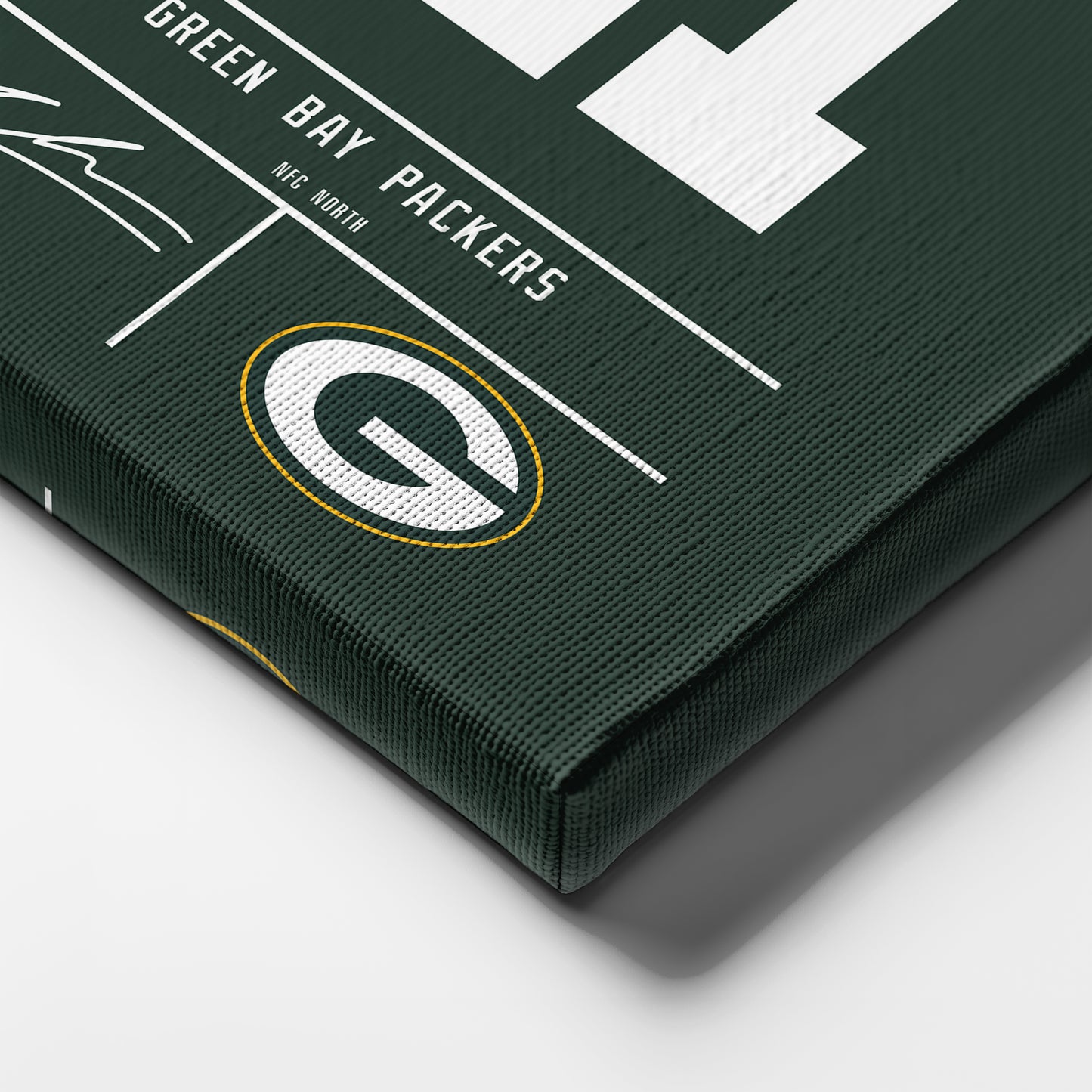 Charles Woodson Packers Jersey Canvas Print | Wall Art Decor