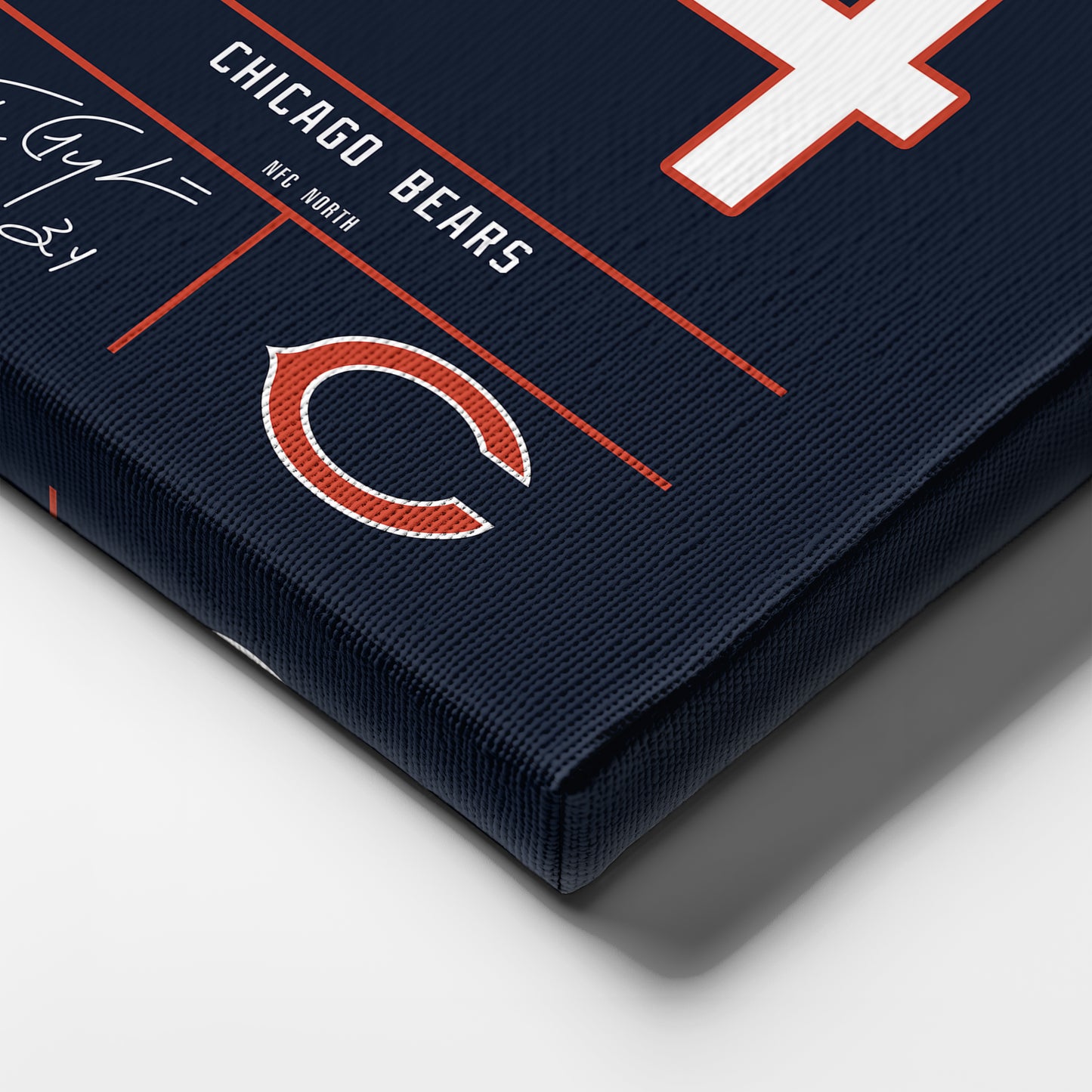 Walter Payton Bears Jersey Canvas Print | Wall Art Decor