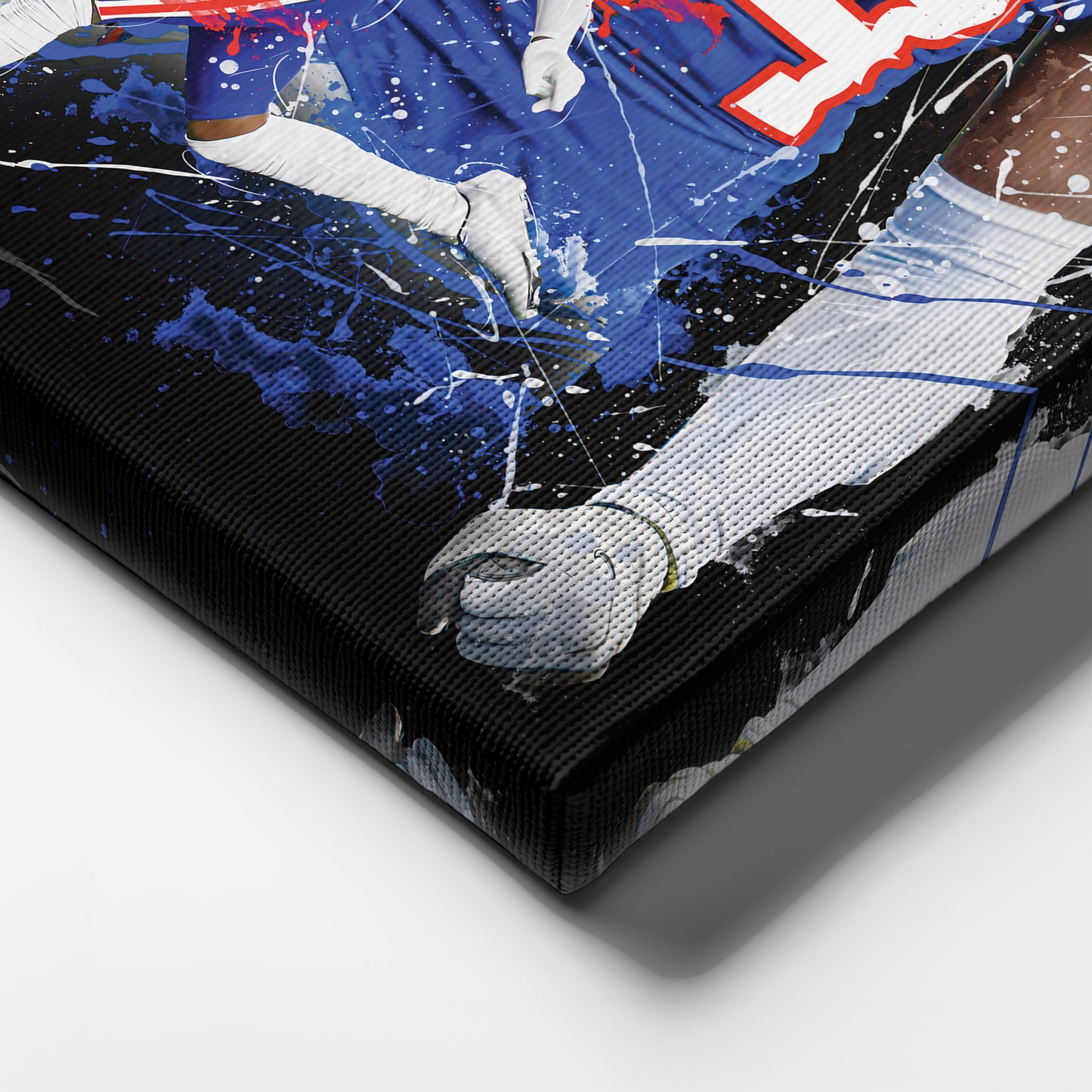 Stefon Diggs Bills Canvas Print | Buffalo Football Wall Art