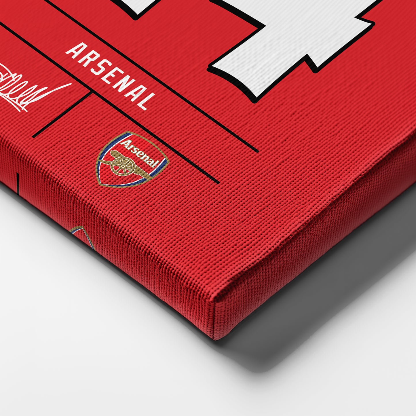 Thierry Henry Arsenal Jersey Canvas Print | Wall Art Decor