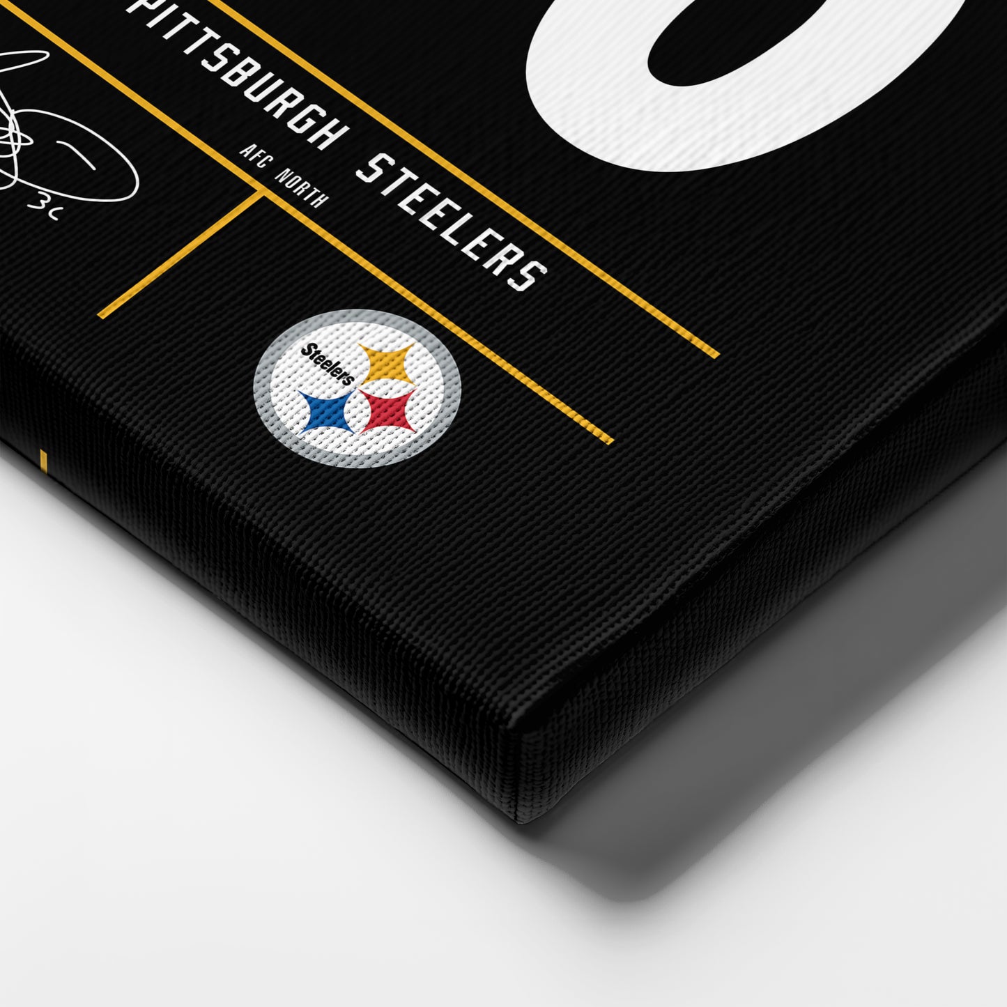 Jerome Bettis Steelers Jersey Canvas Print | Wall Art Decor