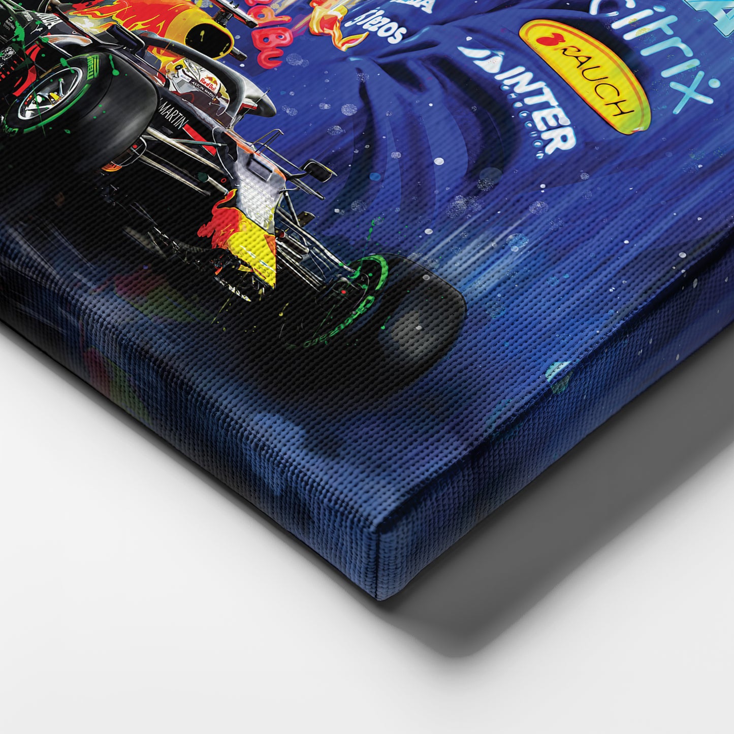 Max Verstappen Red Bull Racing Canvas Print | F1 Champion Wall Art