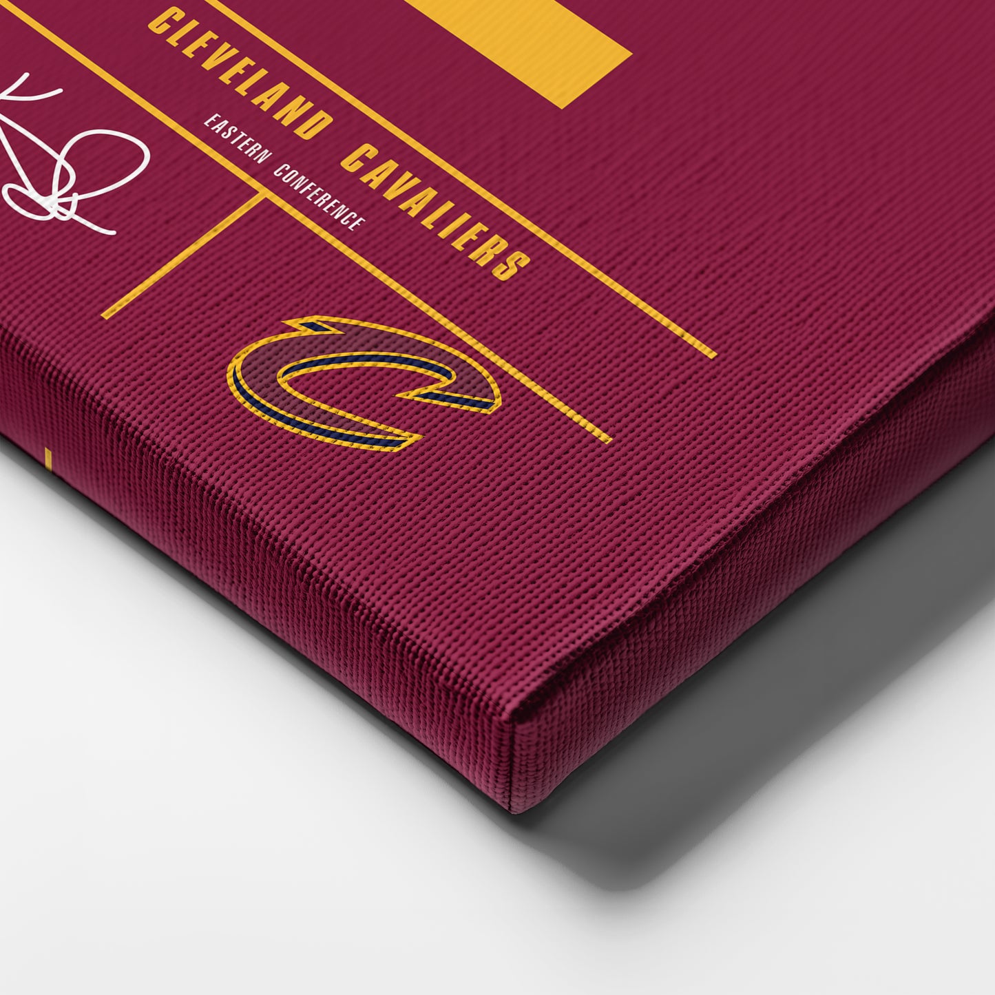 Kyrie Irving Cavaliers Jersey Canvas Print | Wall Art Decor