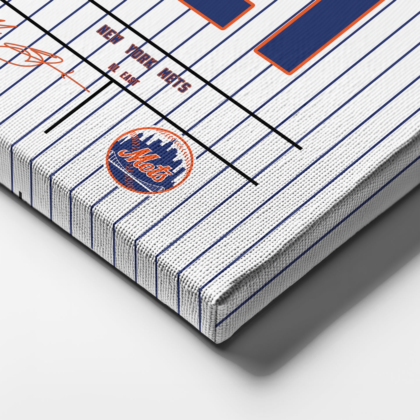 Max Scherzer Mets Jersey Canvas Print | Wall Art Decor