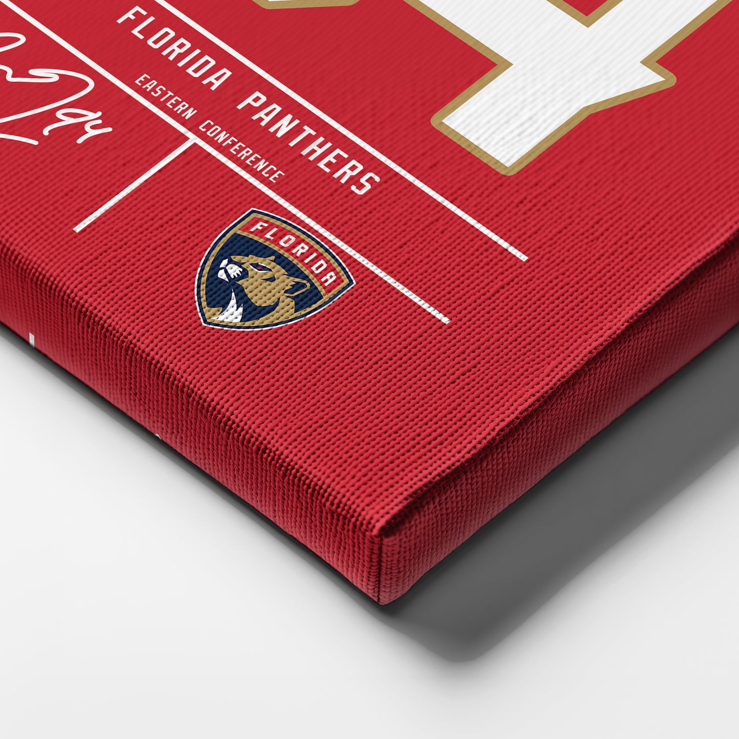 Ryan Lomberg Panthers Jersey Canvas Print | Wall Art Decor